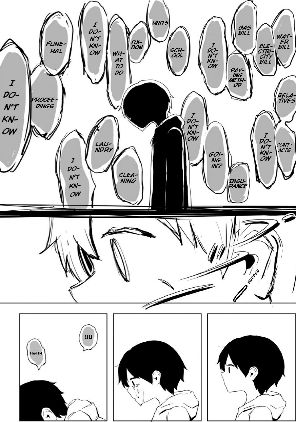 Chapter 1 – I don’t know anything, I can’t do anything, I’m nothing page