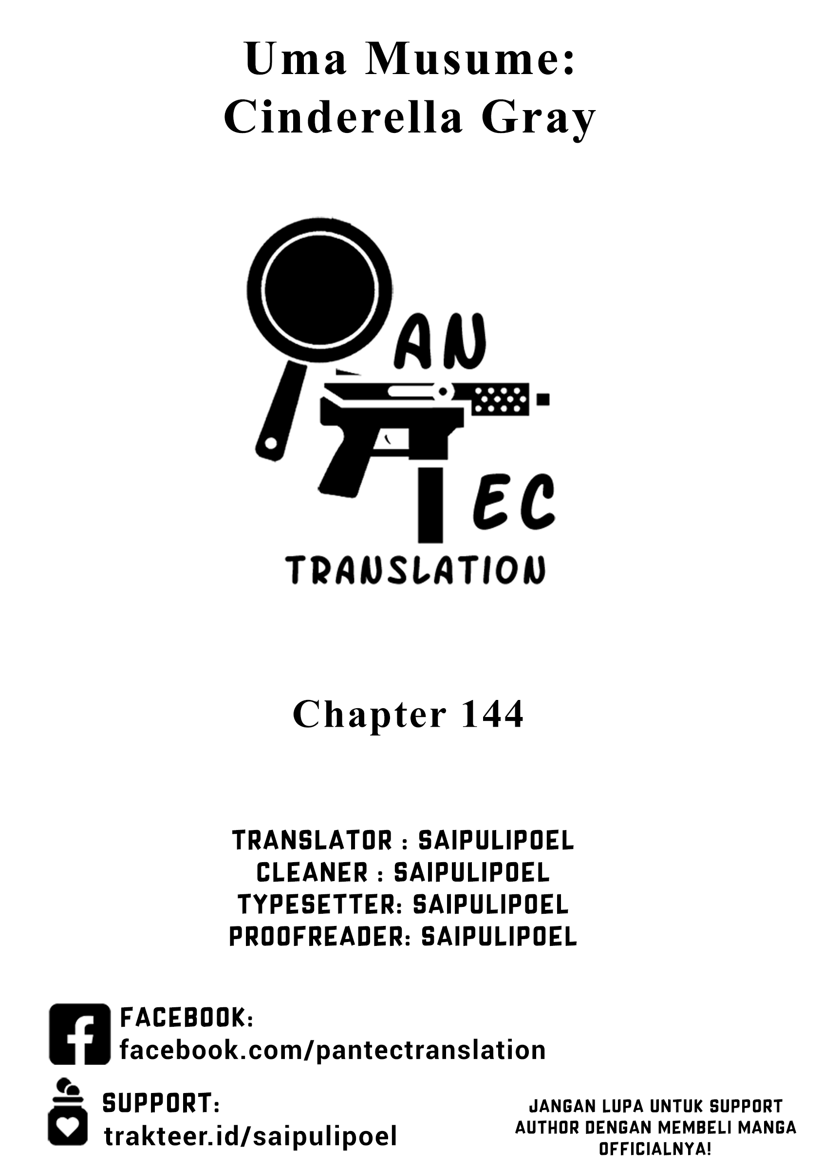Uma Musume Cinderella Gray Chapter 144 - halaman 1