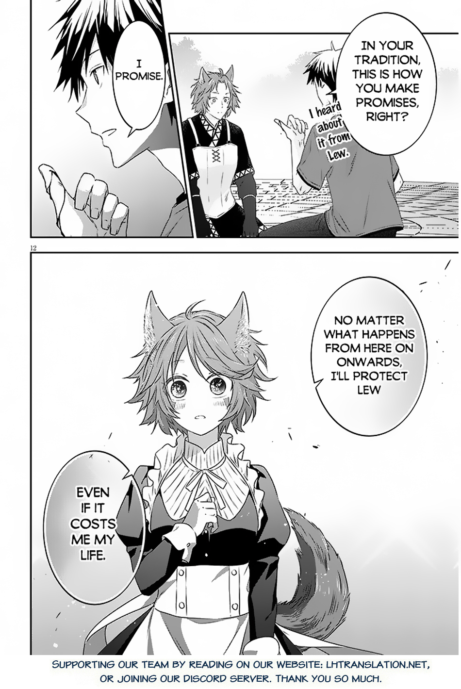 Halaman dari Maou ni Natta node, Dungeon Tsukutte Jingai Musume to Honobono Suru Chapter 72.1