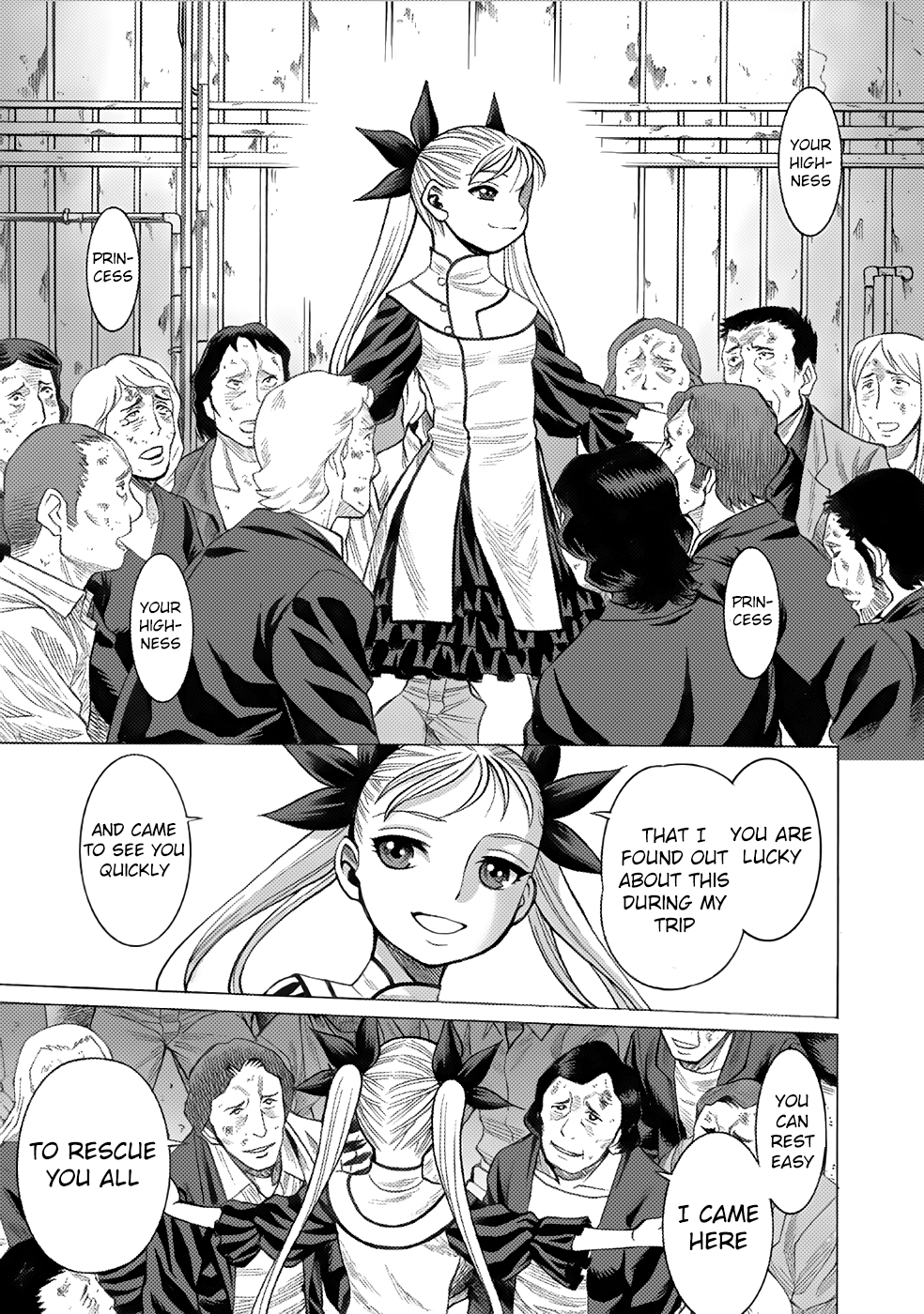 Halaman dari Dance in the Vampire Bund A.S.O. Chapter 2