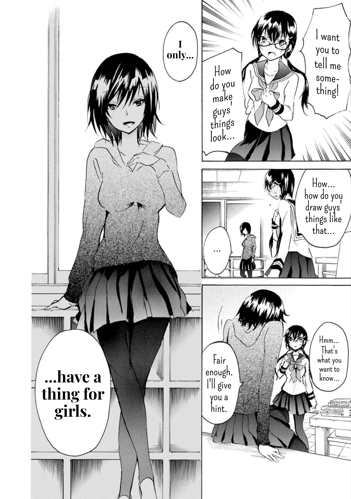 Halaman dari Shonen Shoujo 18 kin Chapter 9