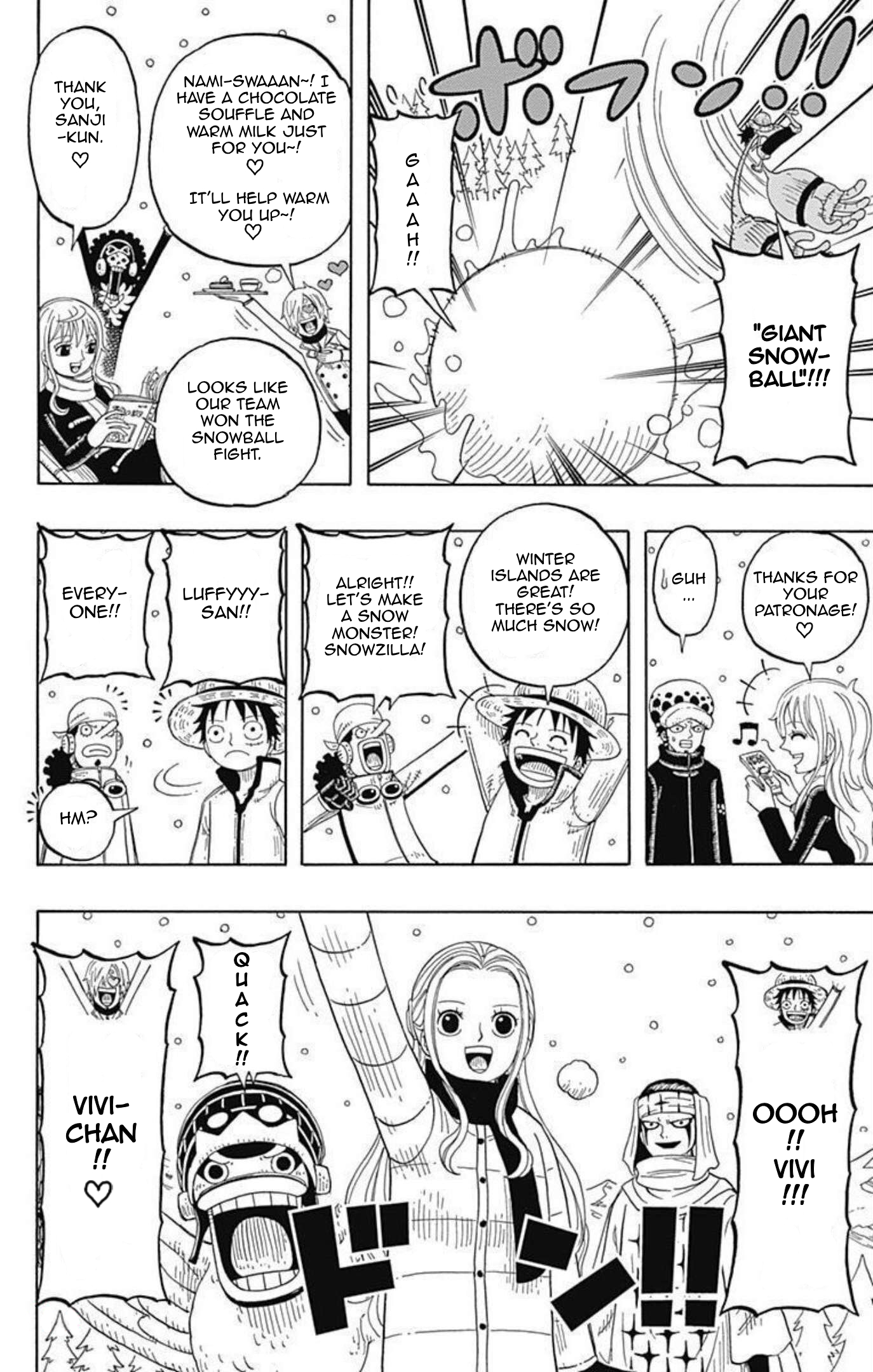 Halaman dari One Piece Party Chapter 11