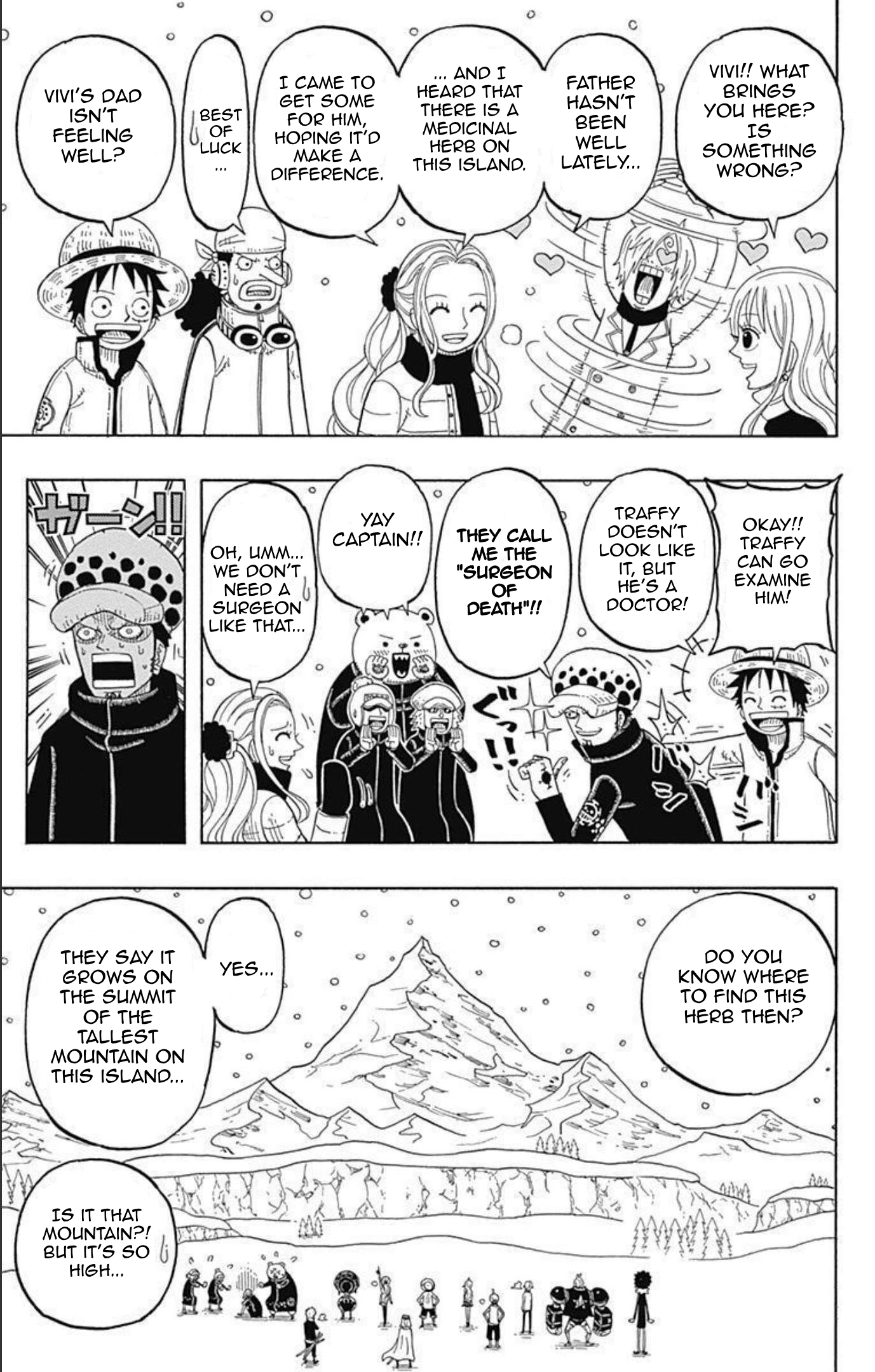 Halaman dari One Piece Party Chapter 11