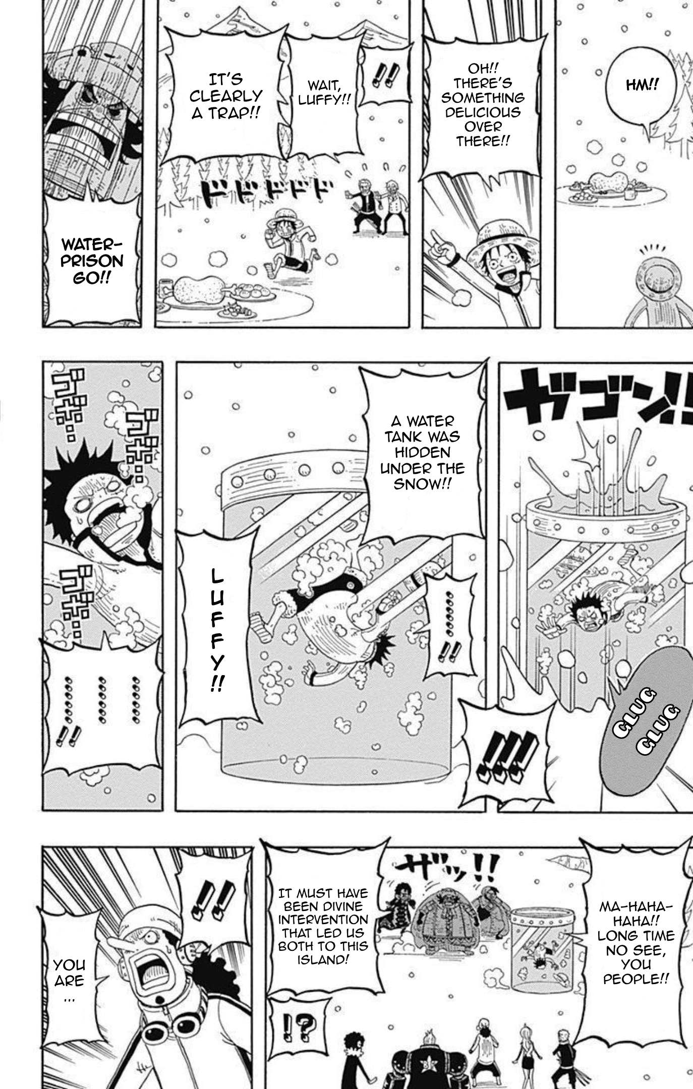 Halaman dari One Piece Party Chapter 11