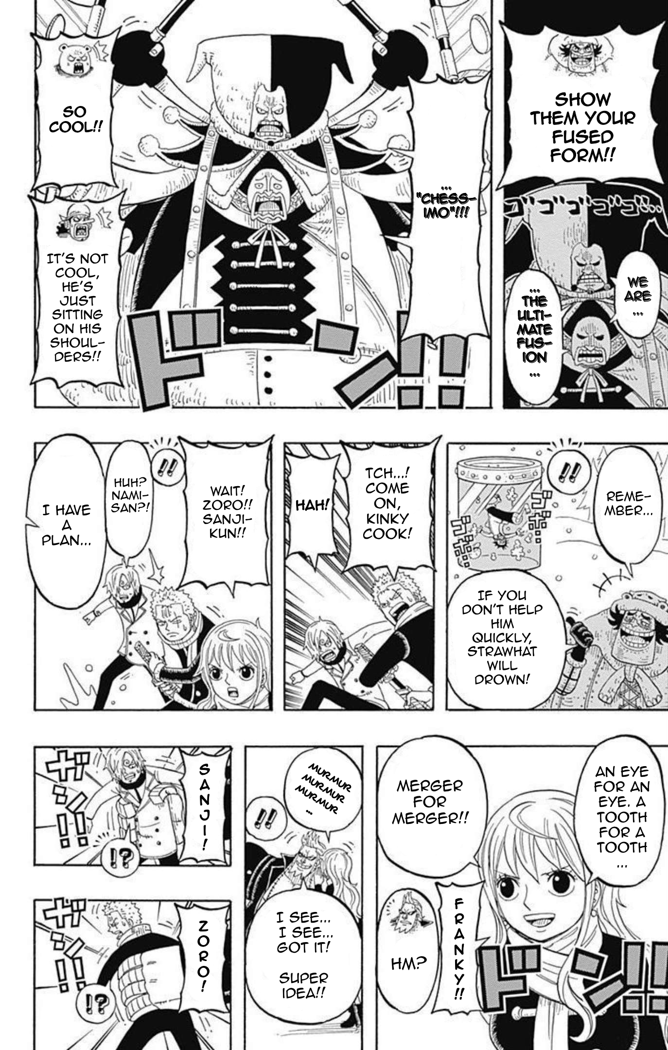 Halaman dari One Piece Party Chapter 11