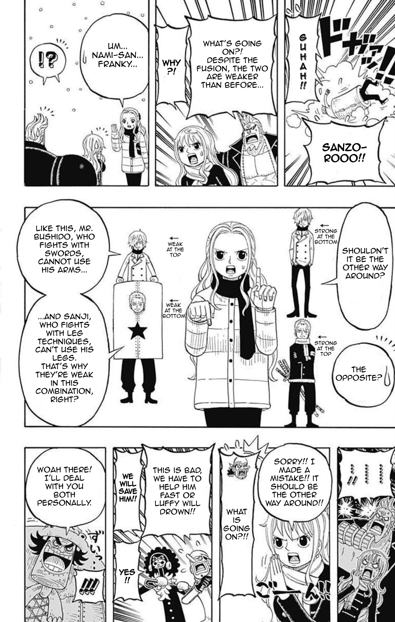 Halaman dari One Piece Party Chapter 11