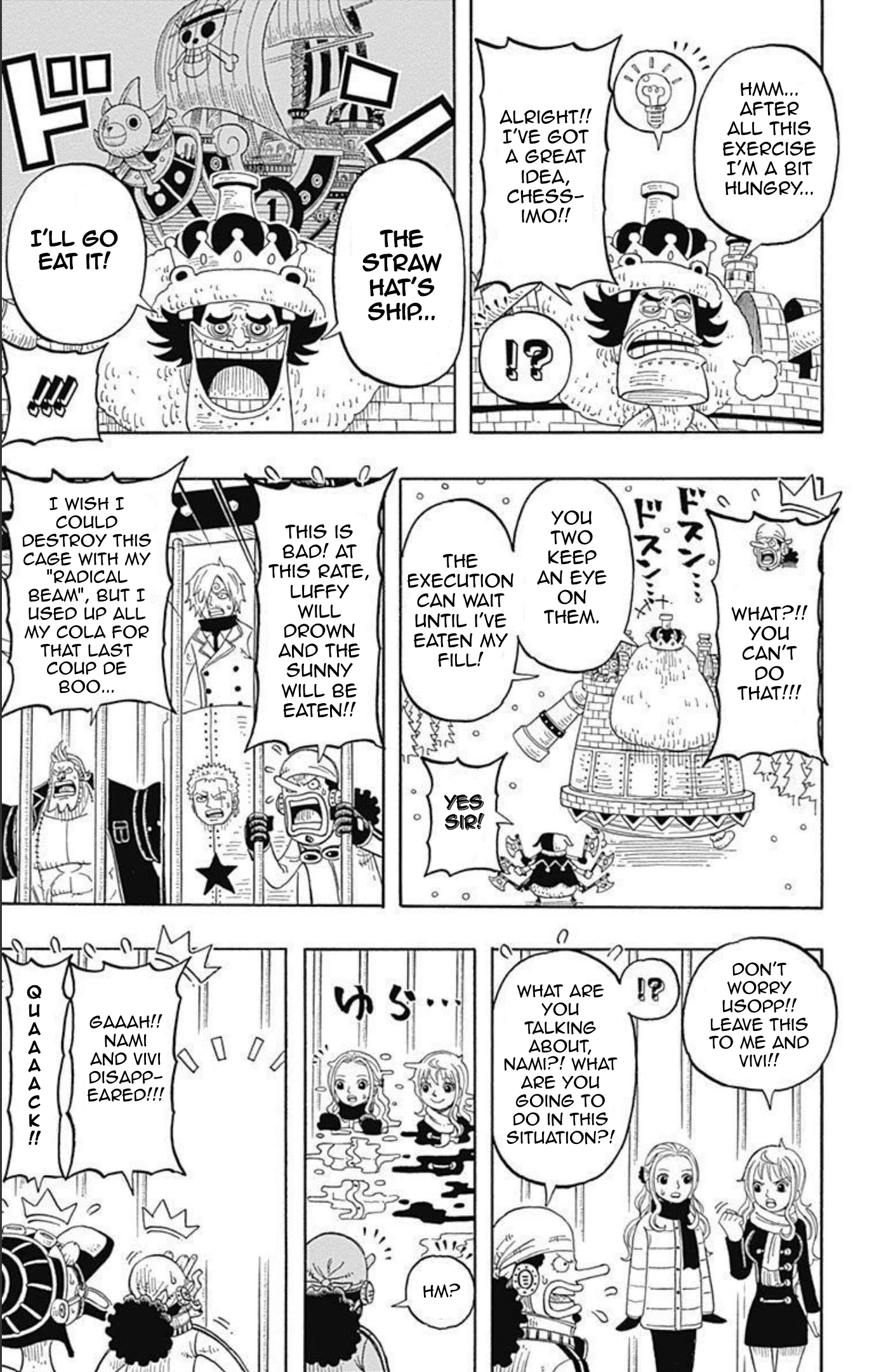 Halaman dari One Piece Party Chapter 11