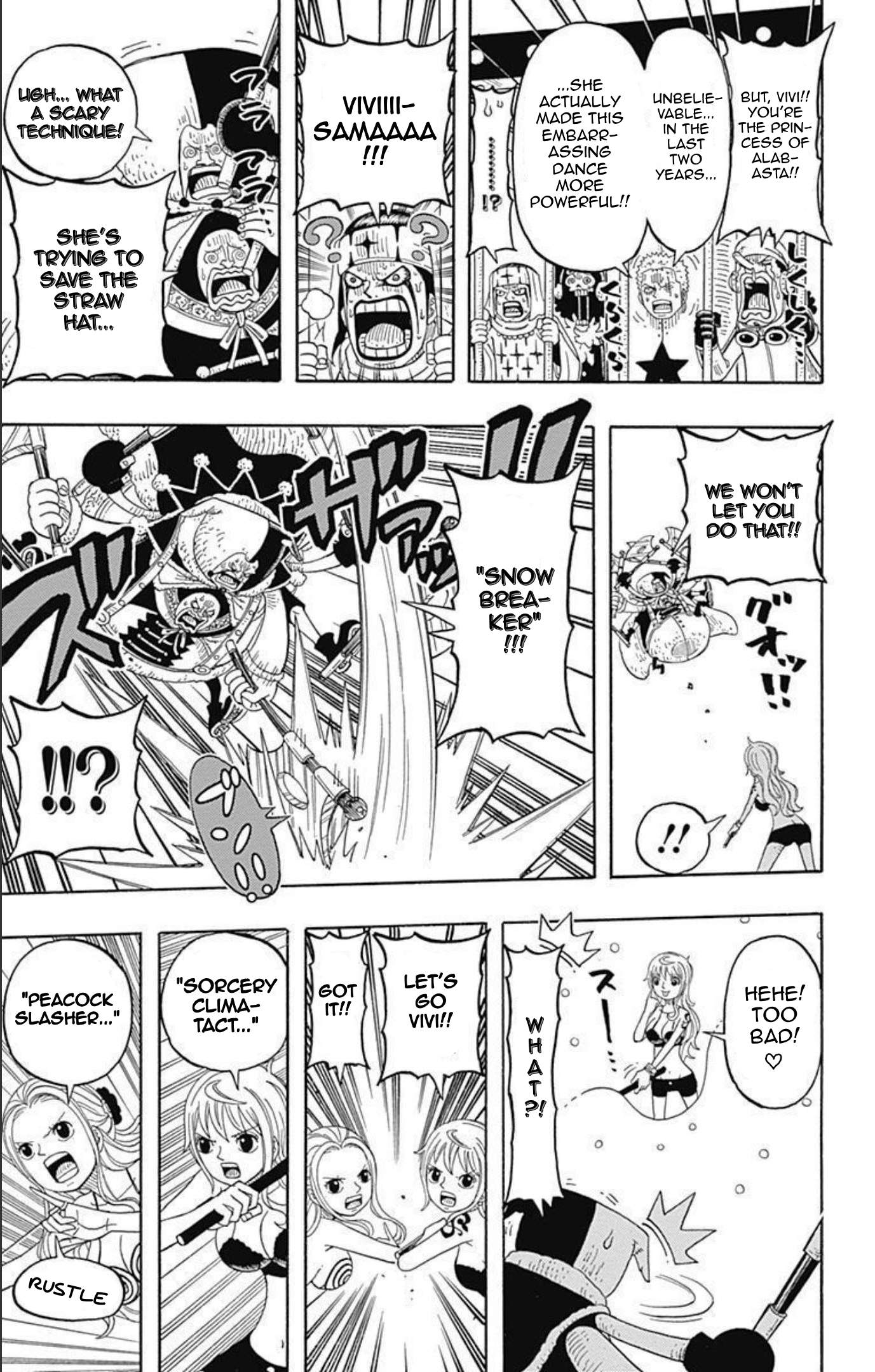 Halaman dari One Piece Party Chapter 11