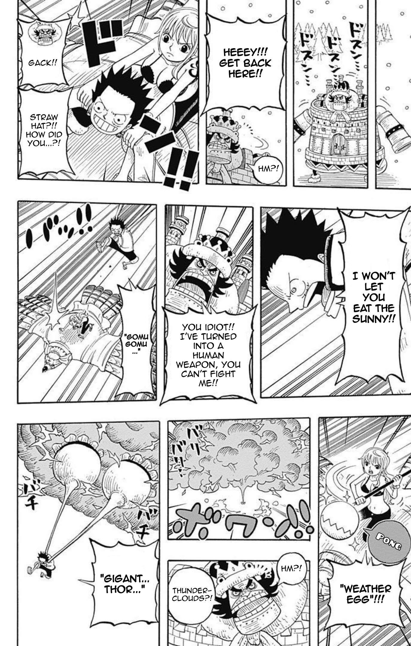 Halaman dari One Piece Party Chapter 11