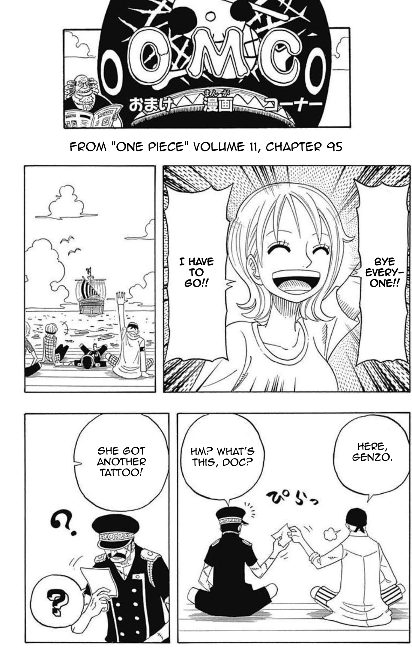 Halaman dari One Piece Party Chapter 11