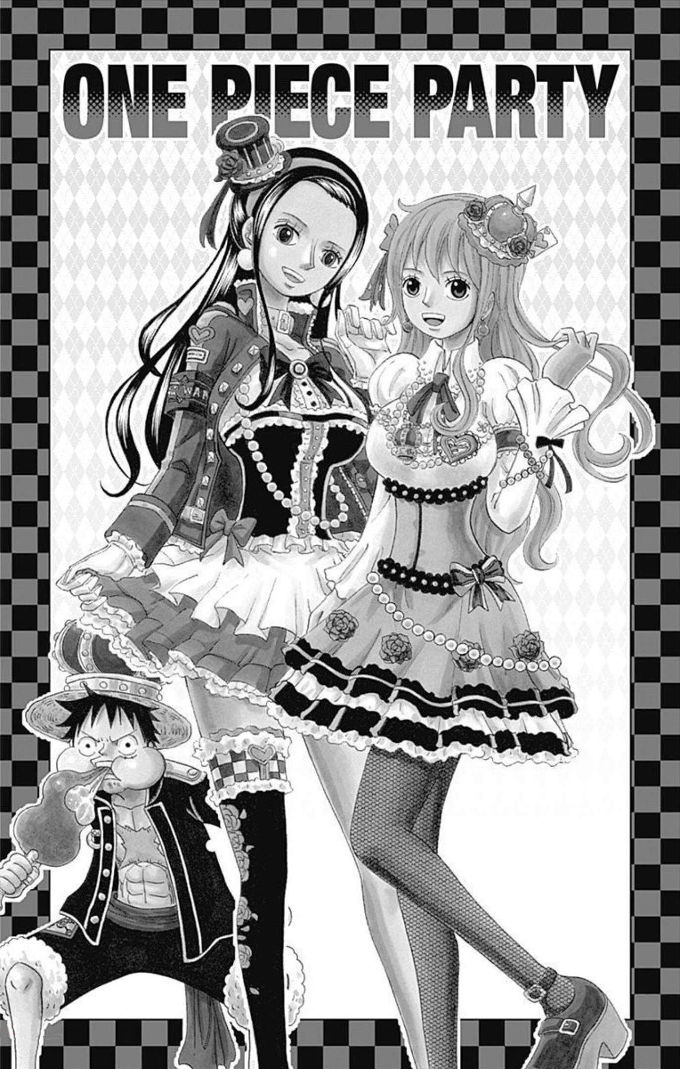 Halaman dari One Piece Party Chapter 11