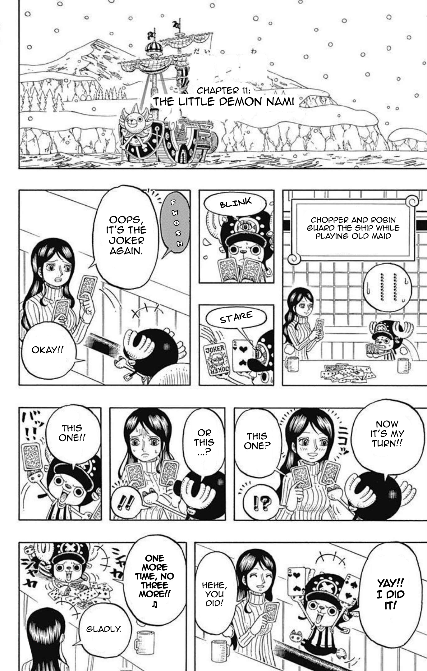 Halaman dari One Piece Party Chapter 11