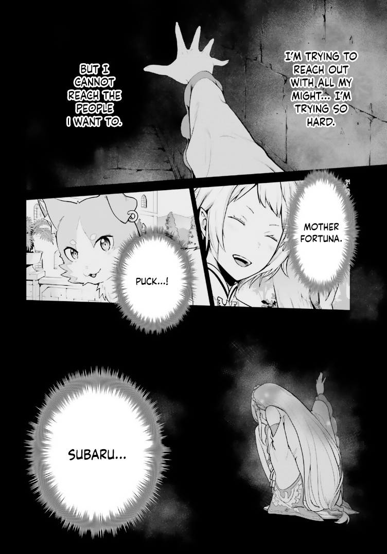 Halaman dari Re:Zero kara Hajimeru Isekai Seikatsu: Dai 4-shou—Seiiki to Gouyoku no Majo Chapter 44