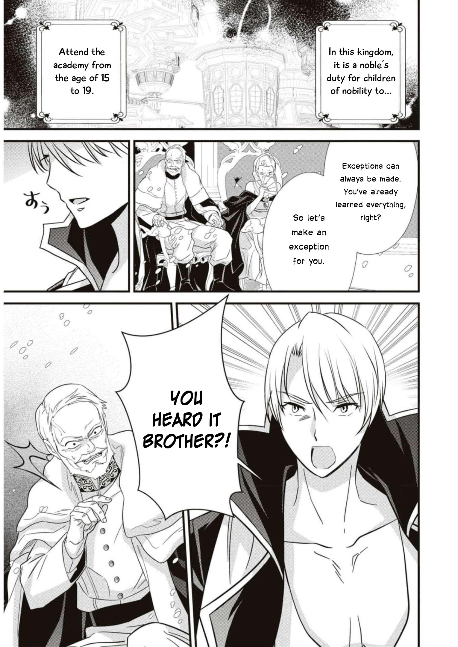 Halaman dari Though I May Be a Villainess, I'll Show You I Can Obtain Happiness! Chapter 2