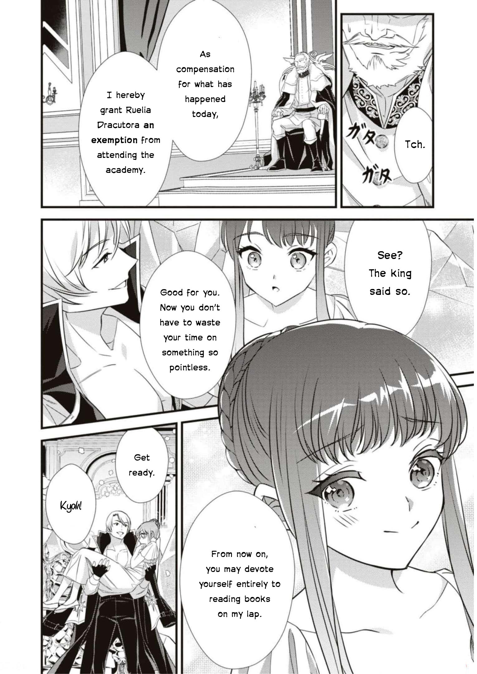 Halaman dari Though I May Be a Villainess, I'll Show You I Can Obtain Happiness! Chapter 2