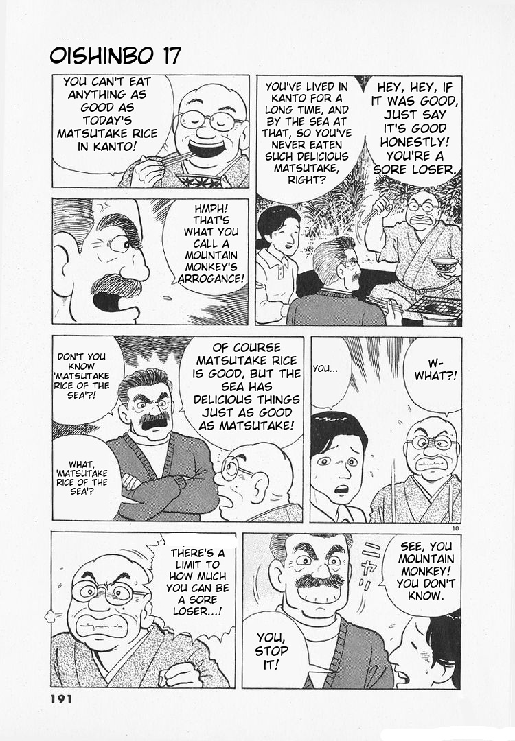 Halaman dari Oishinbo Chapter 158