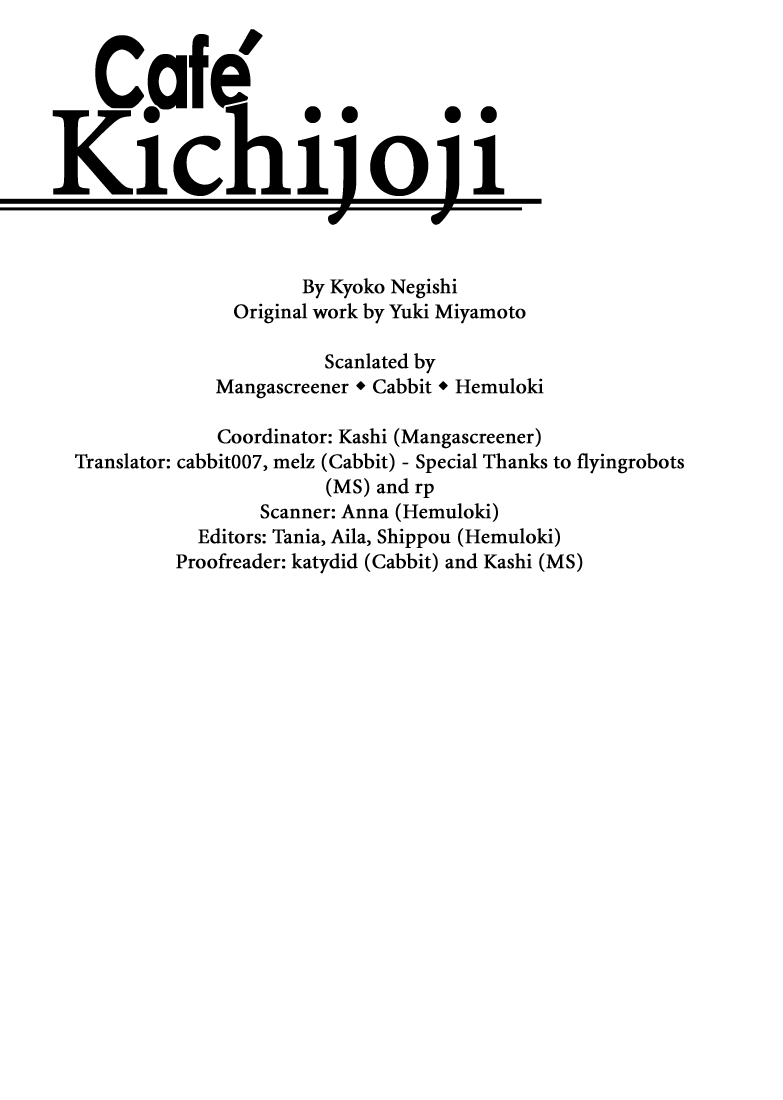 Halaman dari Café Kichijoji de Chapter 3