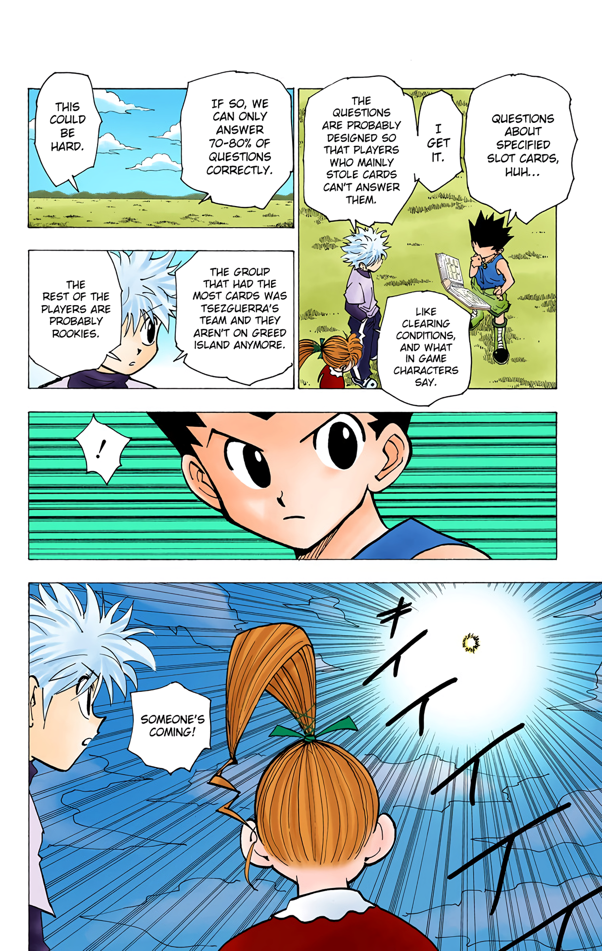 Halaman dari HUNTER x HUNTER (Official Colored) Chapter 182