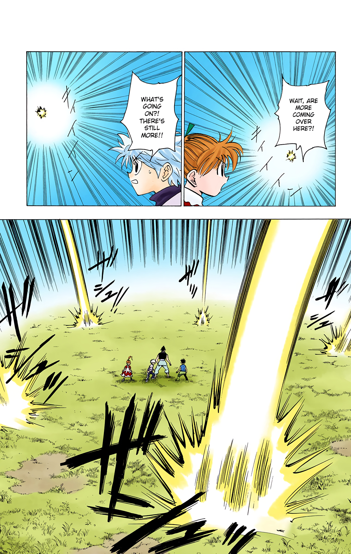 Halaman dari HUNTER x HUNTER (Official Colored) Chapter 182