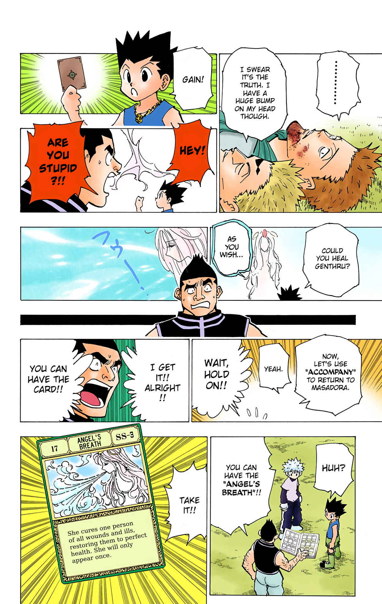 Halaman dari HUNTER x HUNTER (Official Colored) Chapter 182