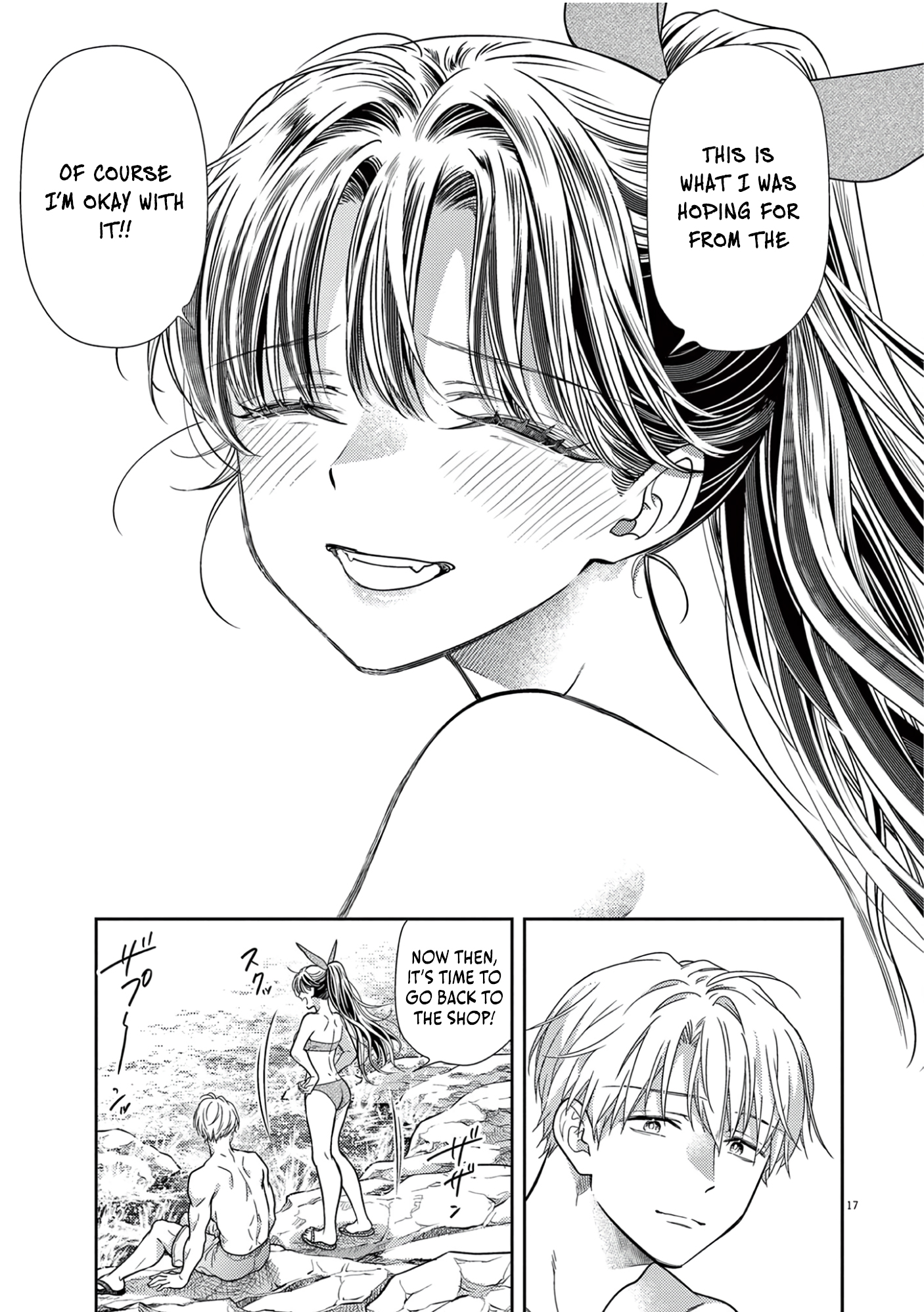 Halaman dari 7-dai Tatarimasu node Hayaku Kekkon Shitekudasai! Chapter 15