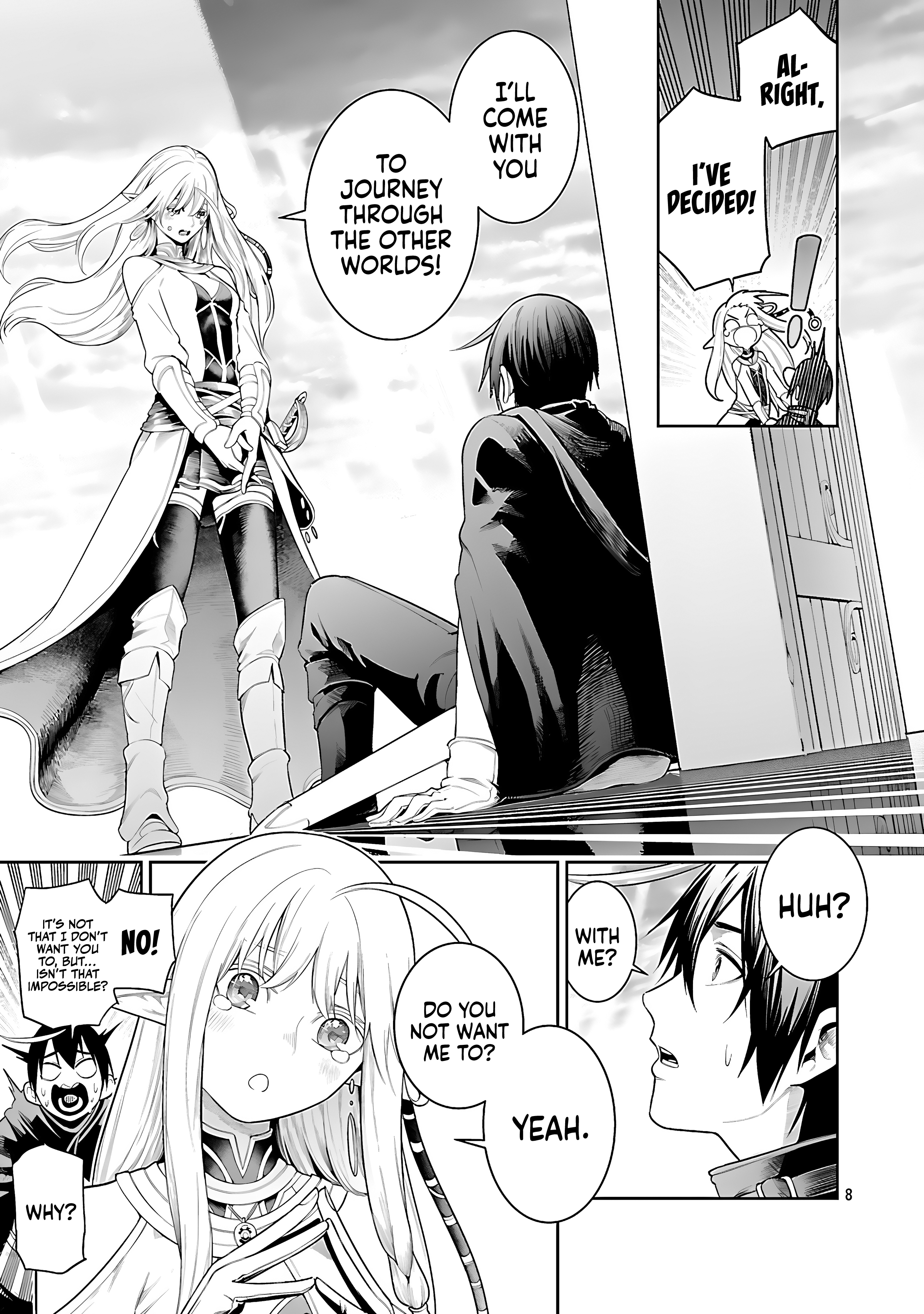 Halaman dari Tsuihousareru Tabi ni Skill wo Te ni Ireta Ore ga, 100 no Isekai de 2-shuume Musou Chapter 21