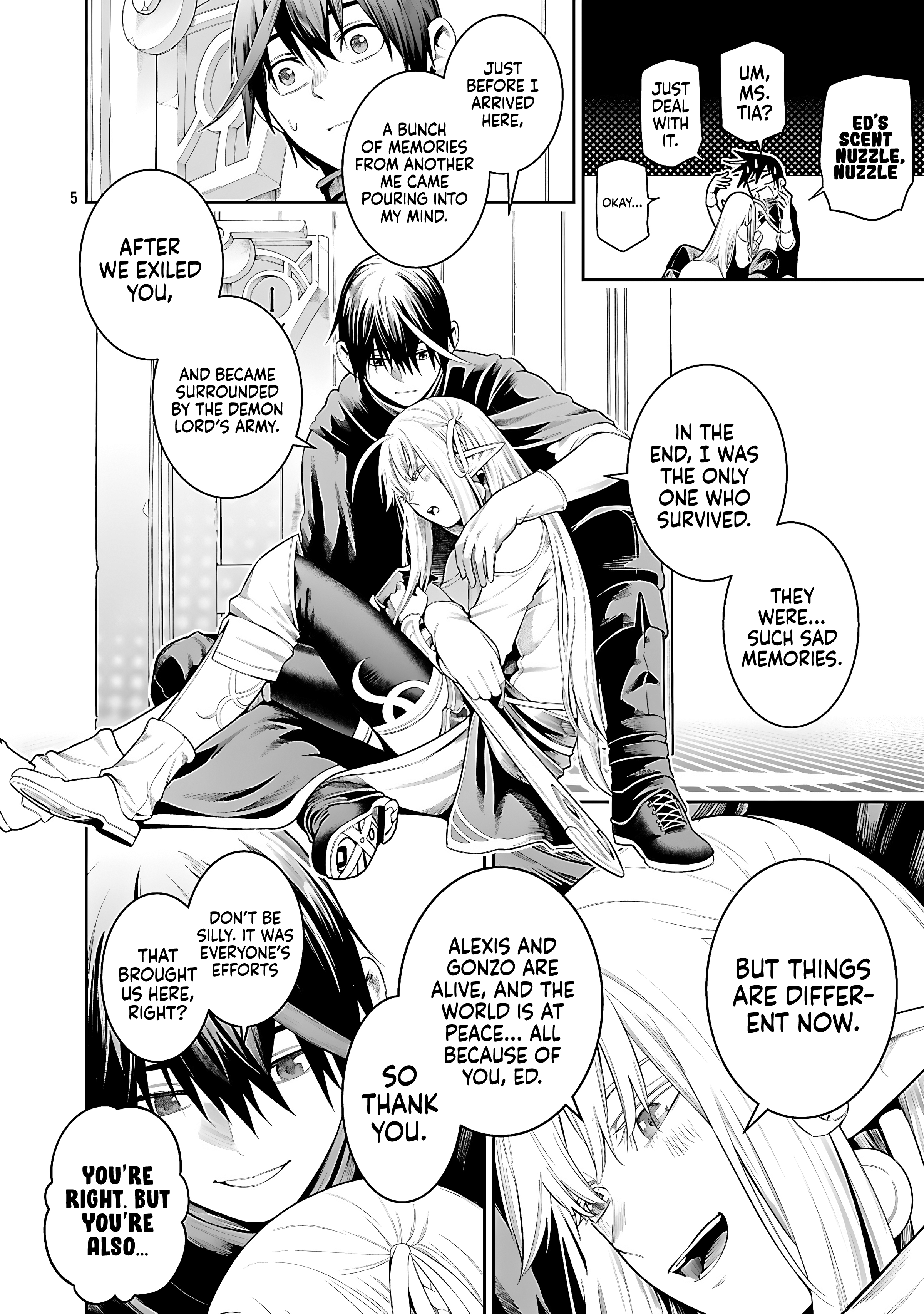 Halaman dari Tsuihousareru Tabi ni Skill wo Te ni Ireta Ore ga, 100 no Isekai de 2-shuume Musou Chapter 21