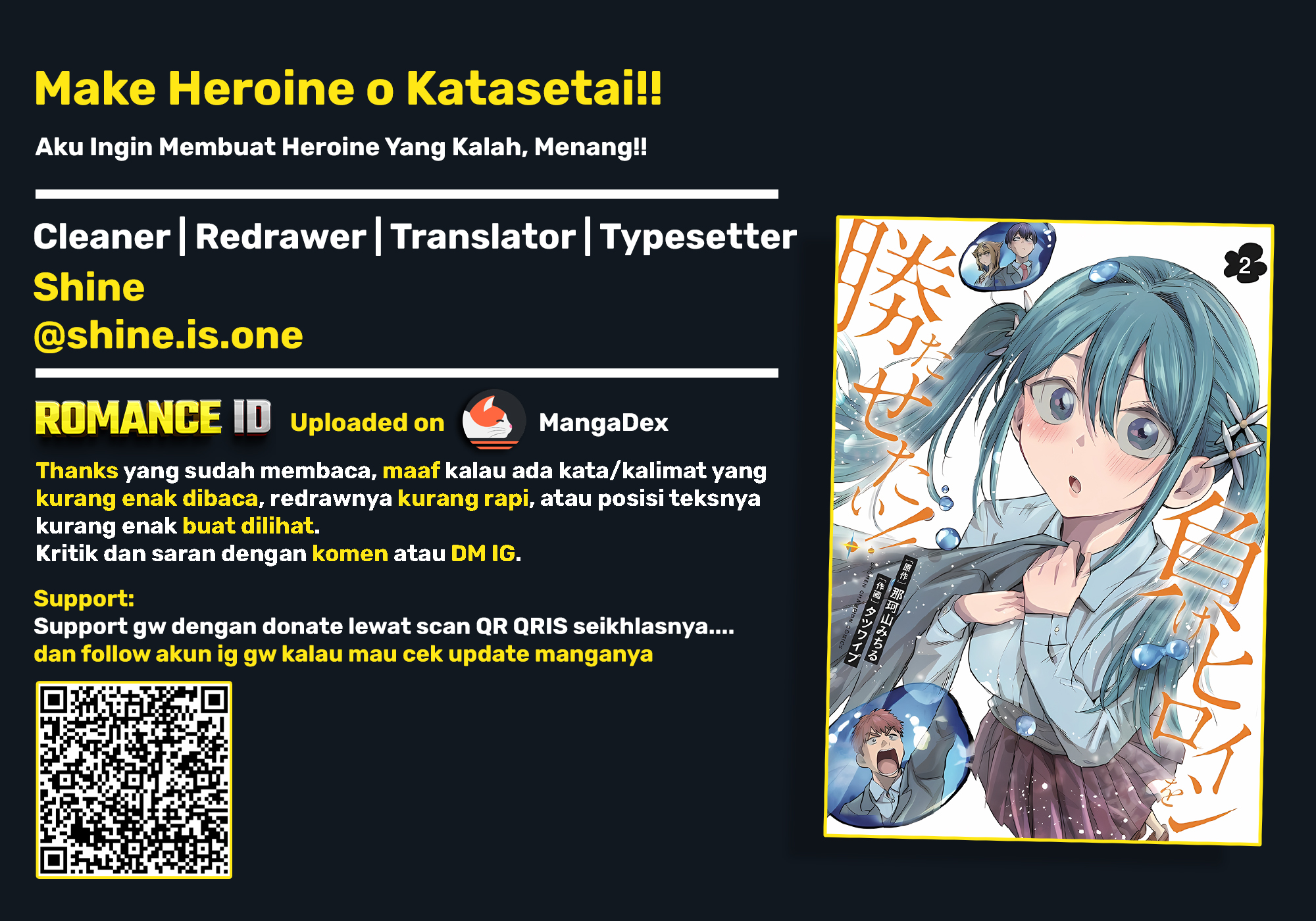 Make Heroine wo Katasetai!! Chapter 23 - halaman 34