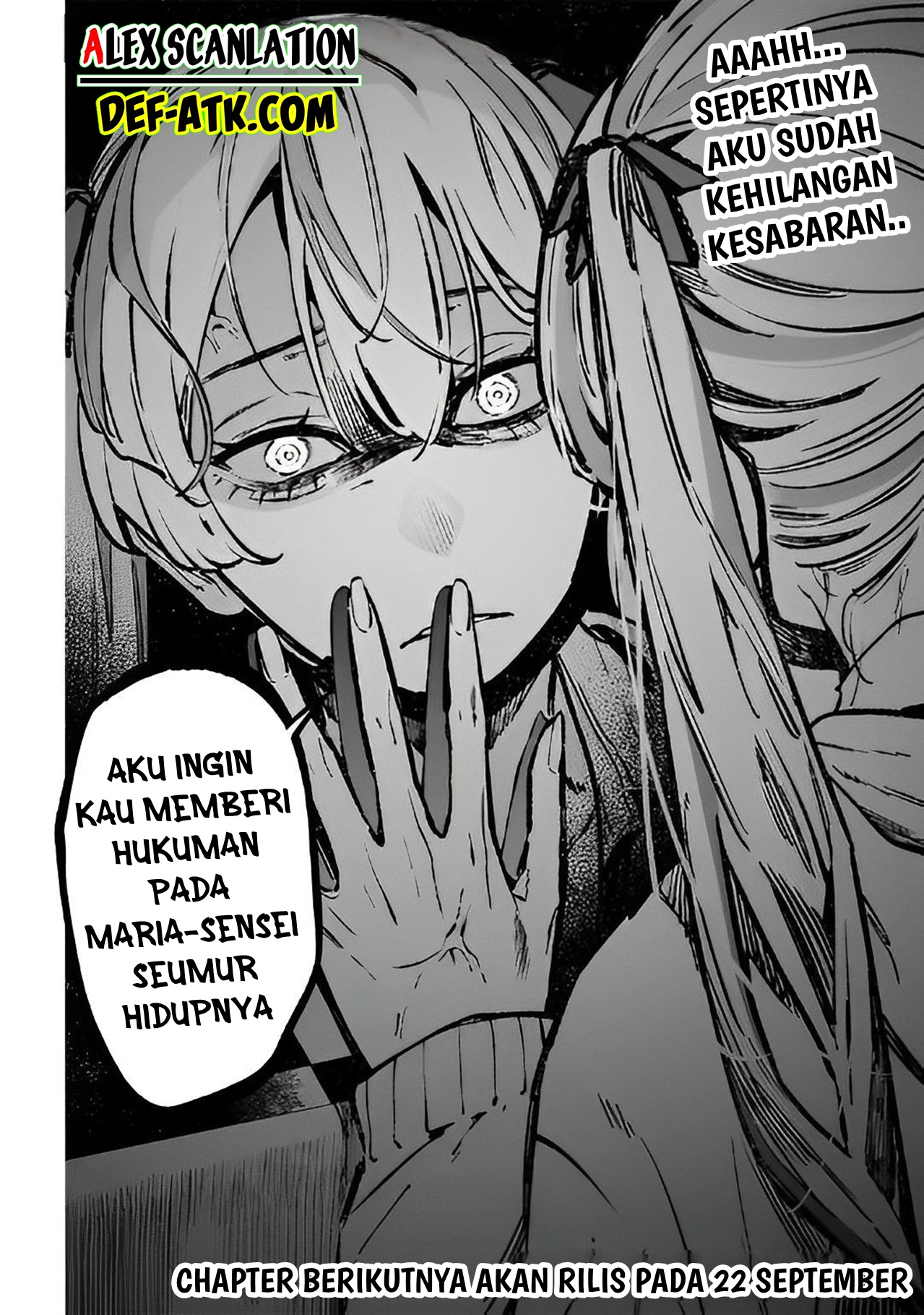 Maria no Danzai Chapter 9 - halaman 21