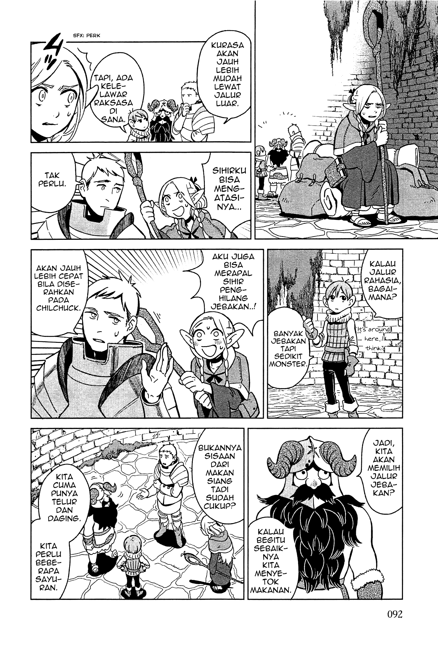 Dungeon Meshi Chapter 4 - halaman 4