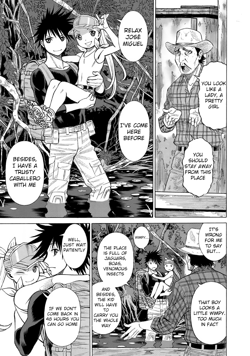Halaman dari Dance in the Vampire Bund A.S.O. Chapter 4