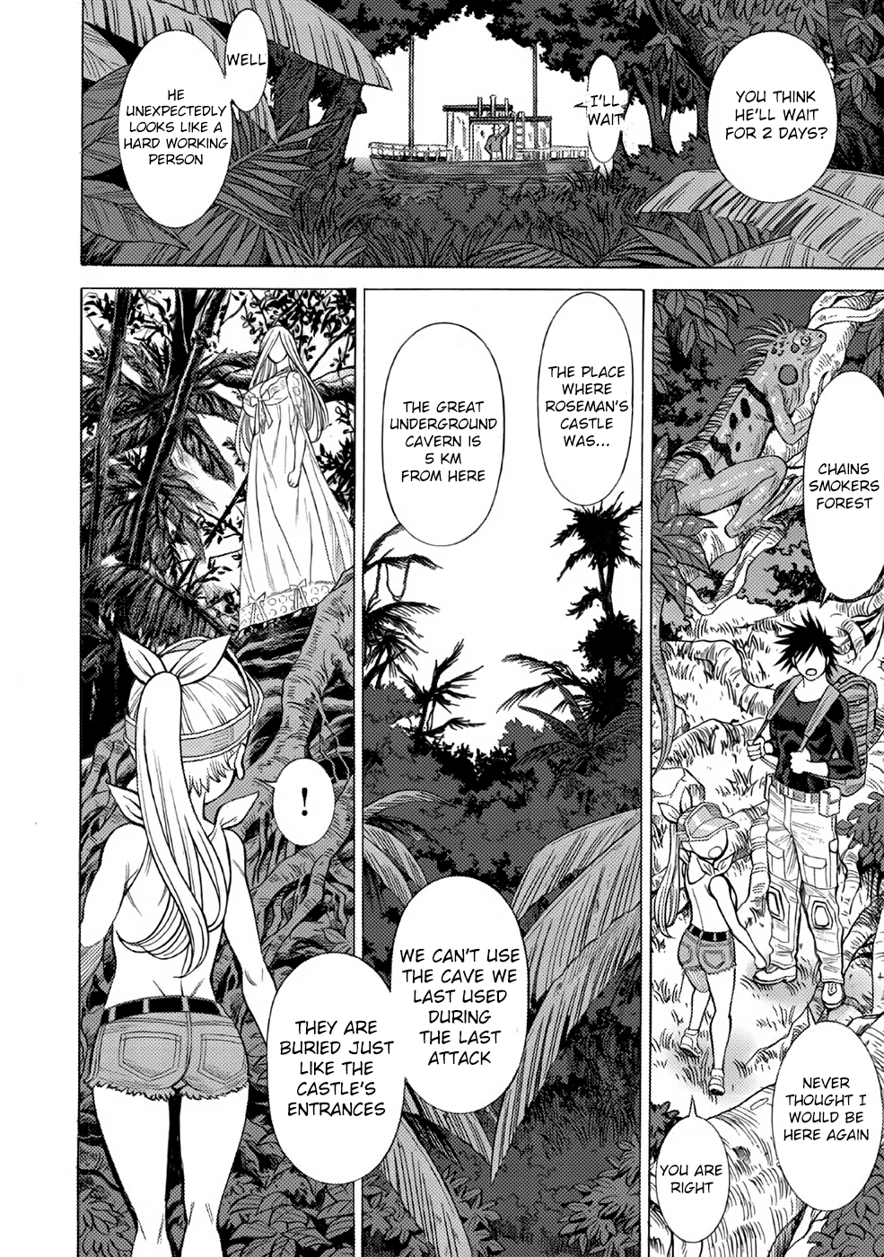 Halaman dari Dance in the Vampire Bund A.S.O. Chapter 4