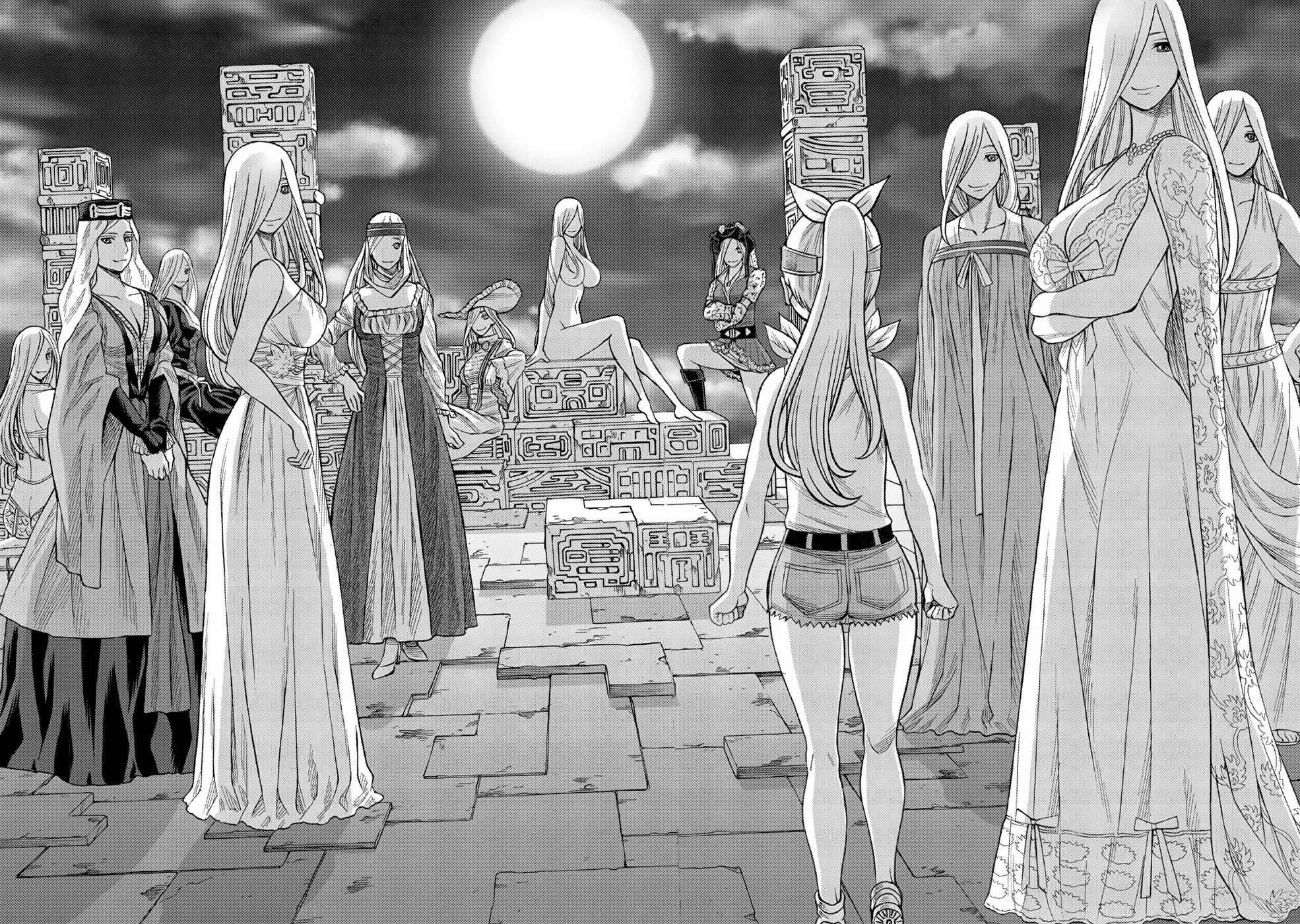 Halaman dari Dance in the Vampire Bund A.S.O. Chapter 4
