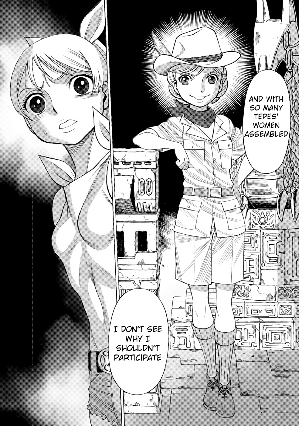 Halaman dari Dance in the Vampire Bund A.S.O. Chapter 4