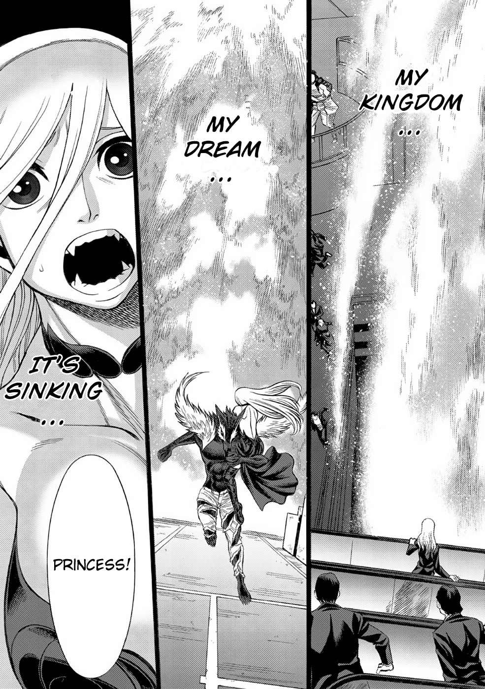 Halaman dari Dance in the Vampire Bund A.S.O. Chapter 4