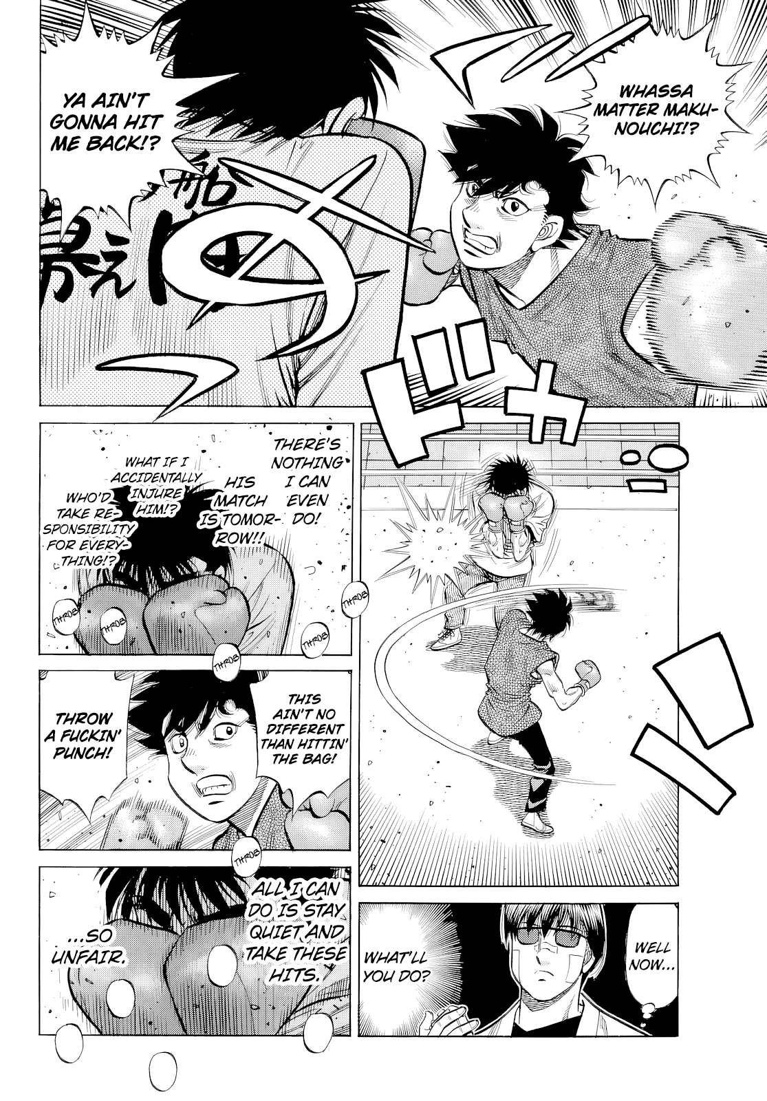 Halaman dari Hajime no Ippo Chapter 1490