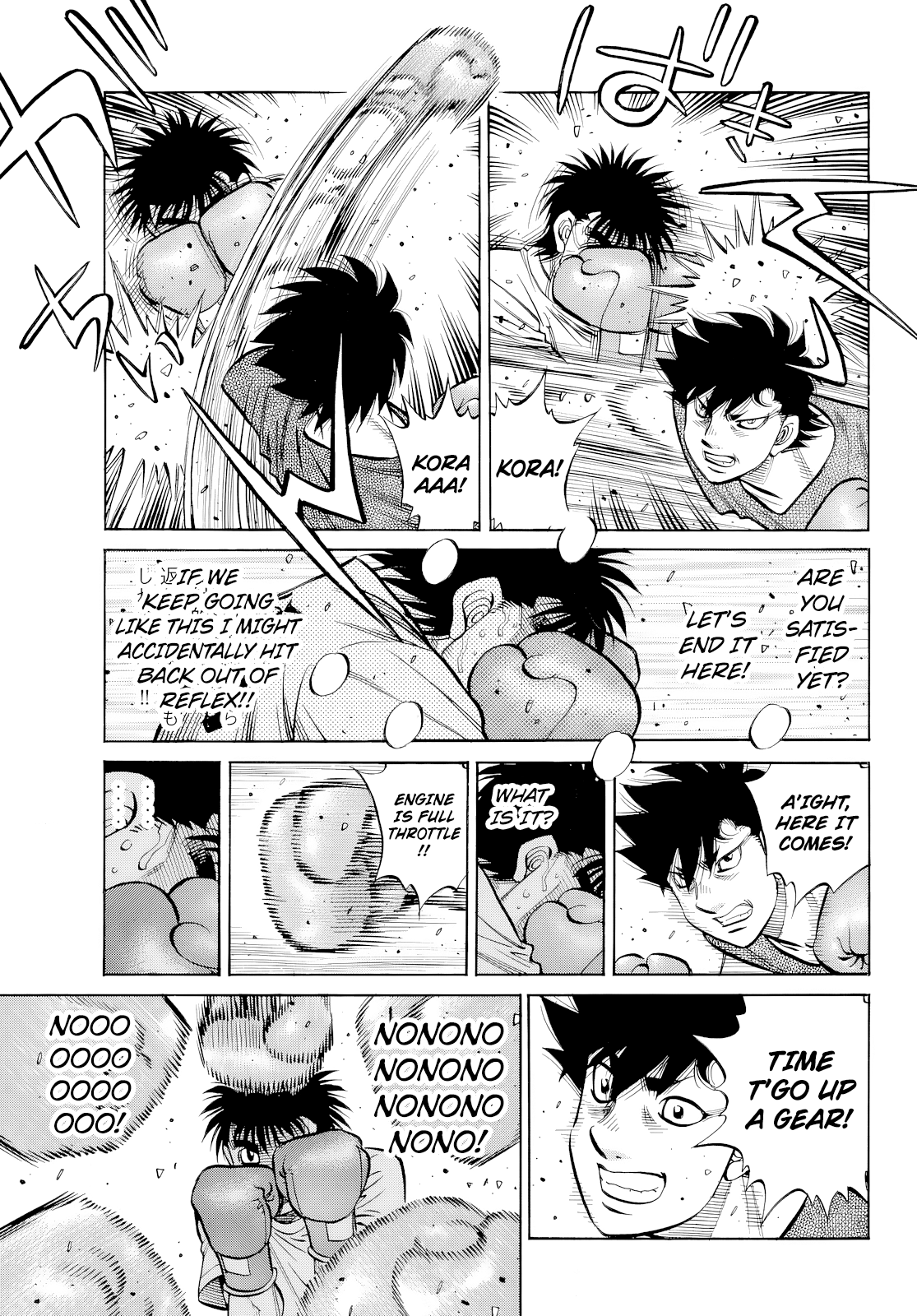 Halaman dari Hajime no Ippo Chapter 1490
