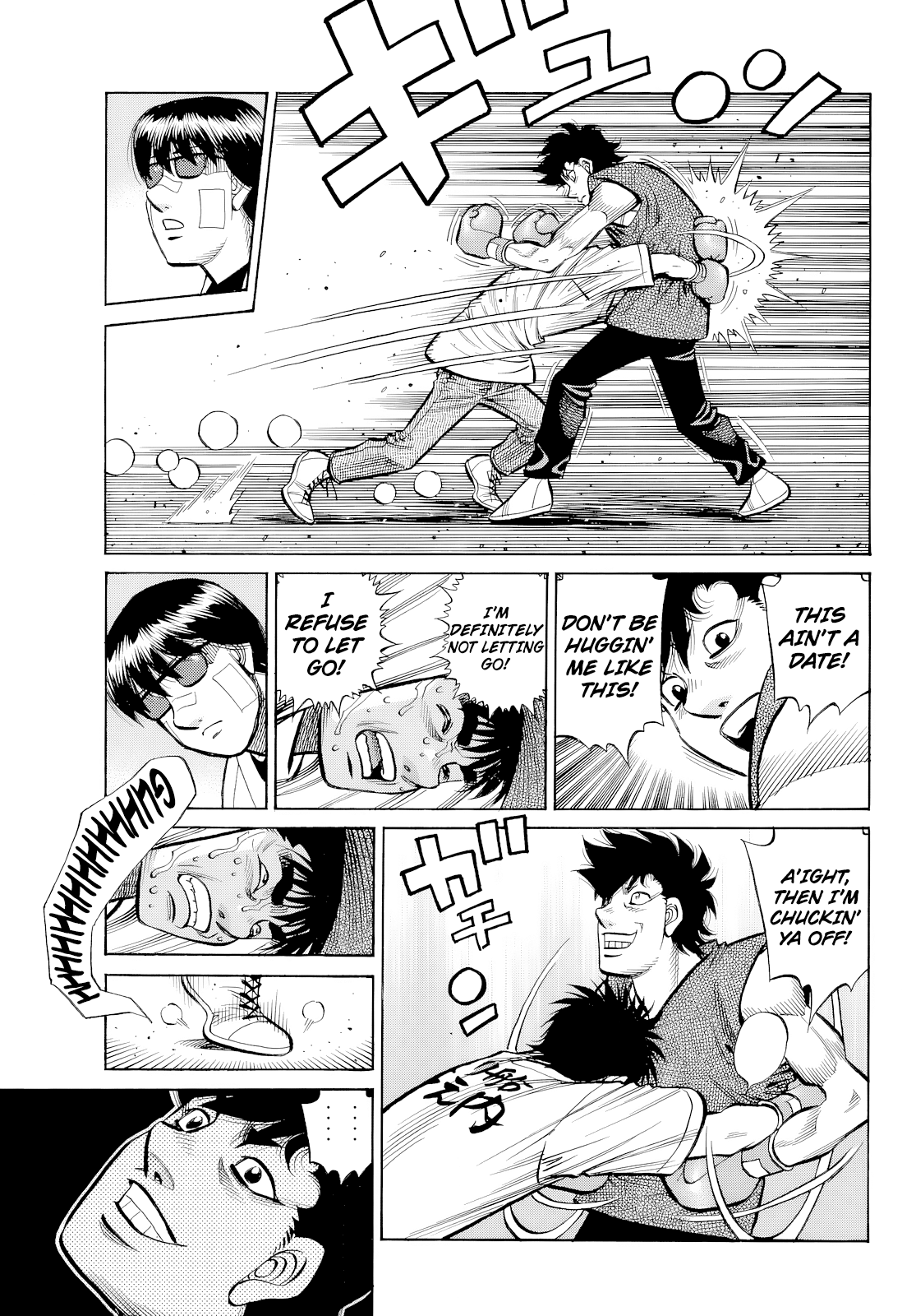 Halaman dari Hajime no Ippo Chapter 1490