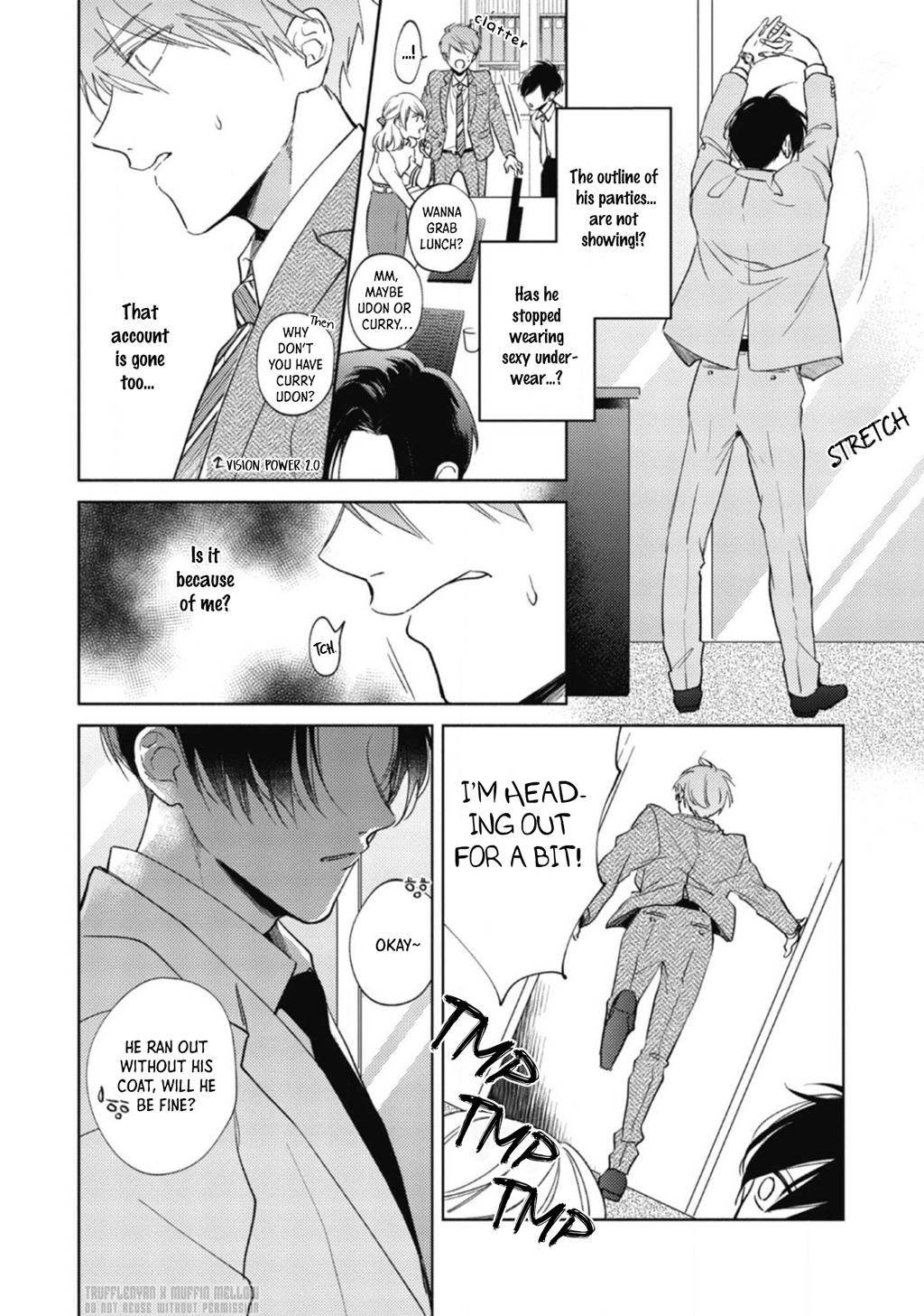 Halaman dari Oni Joushi Gokudera-san wa Abakaretai Chapter 2