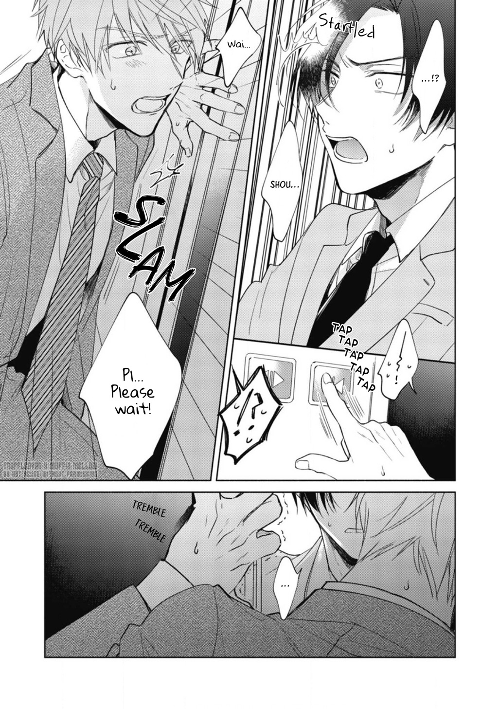 Halaman dari Oni Joushi Gokudera-san wa Abakaretai Chapter 2