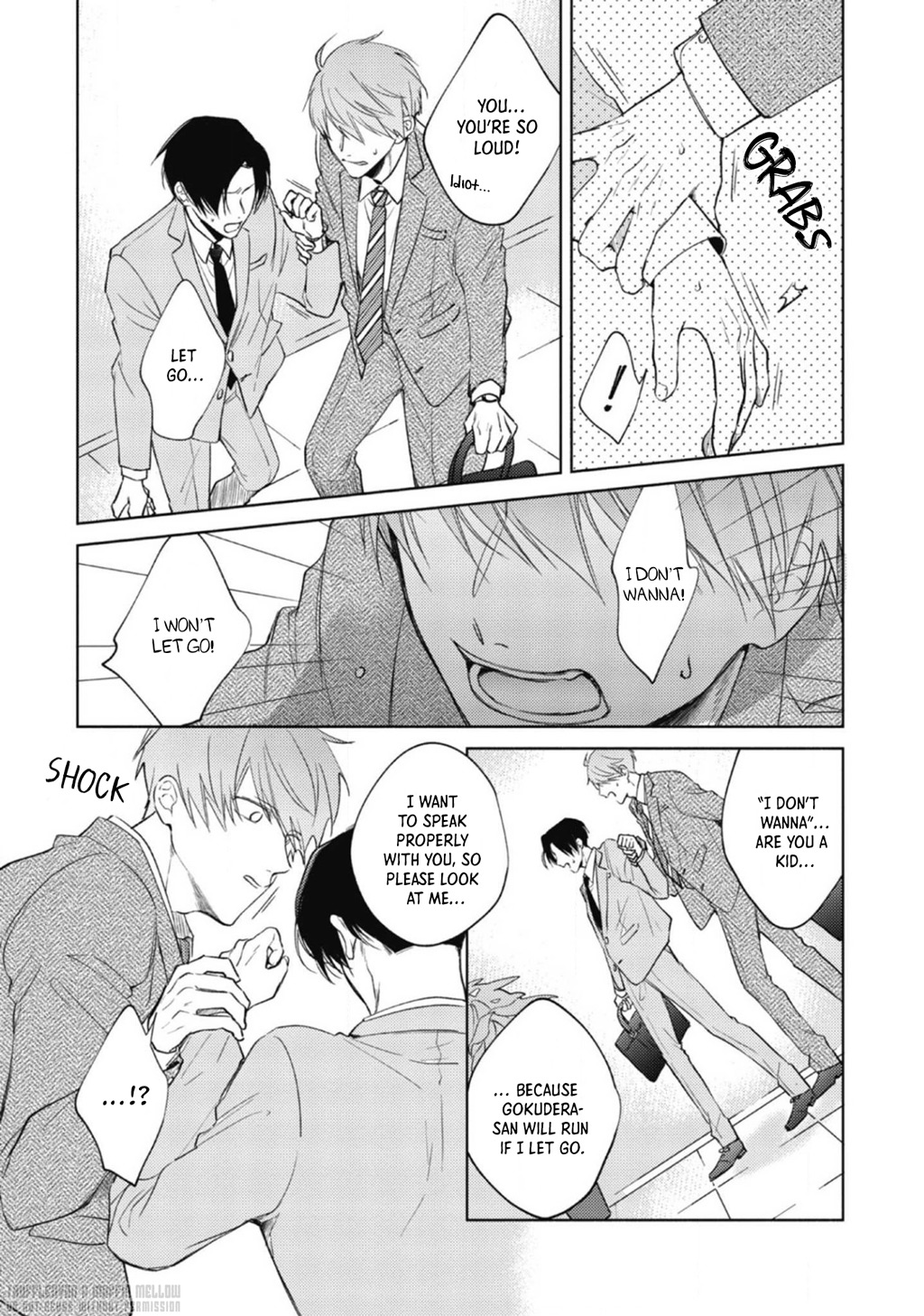 Halaman dari Oni Joushi Gokudera-san wa Abakaretai Chapter 2