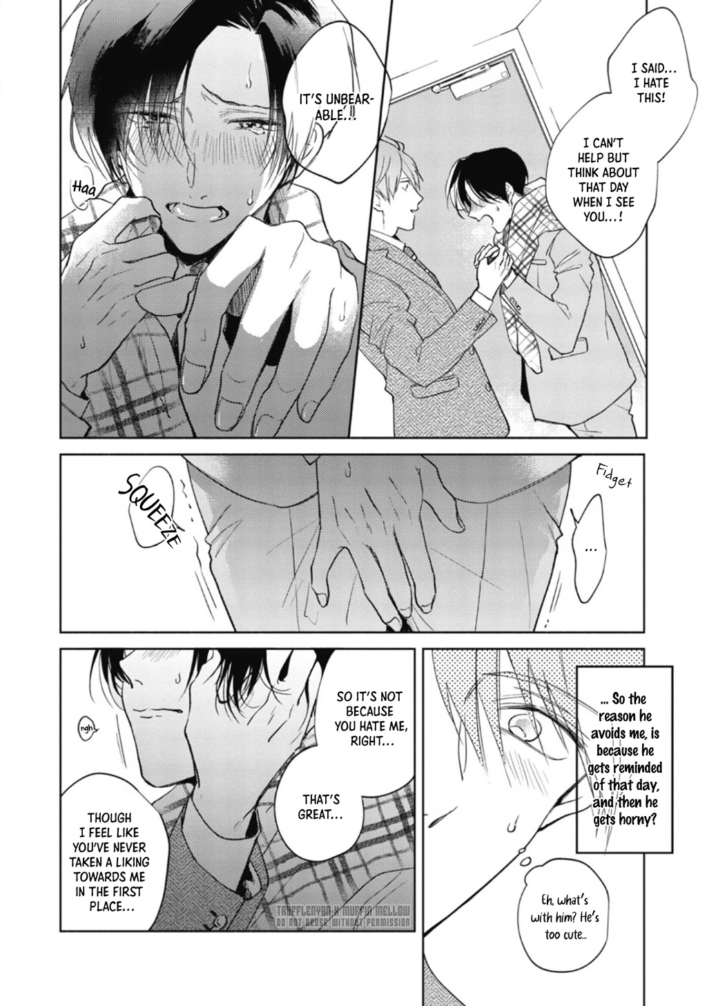 Halaman dari Oni Joushi Gokudera-san wa Abakaretai Chapter 2