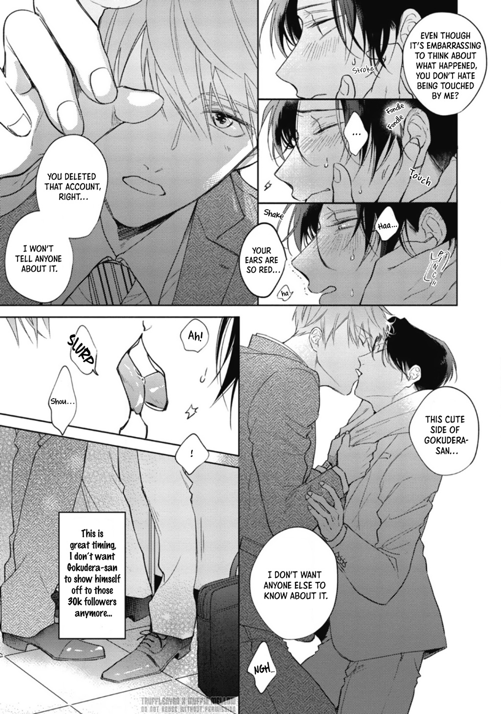 Halaman dari Oni Joushi Gokudera-san wa Abakaretai Chapter 2