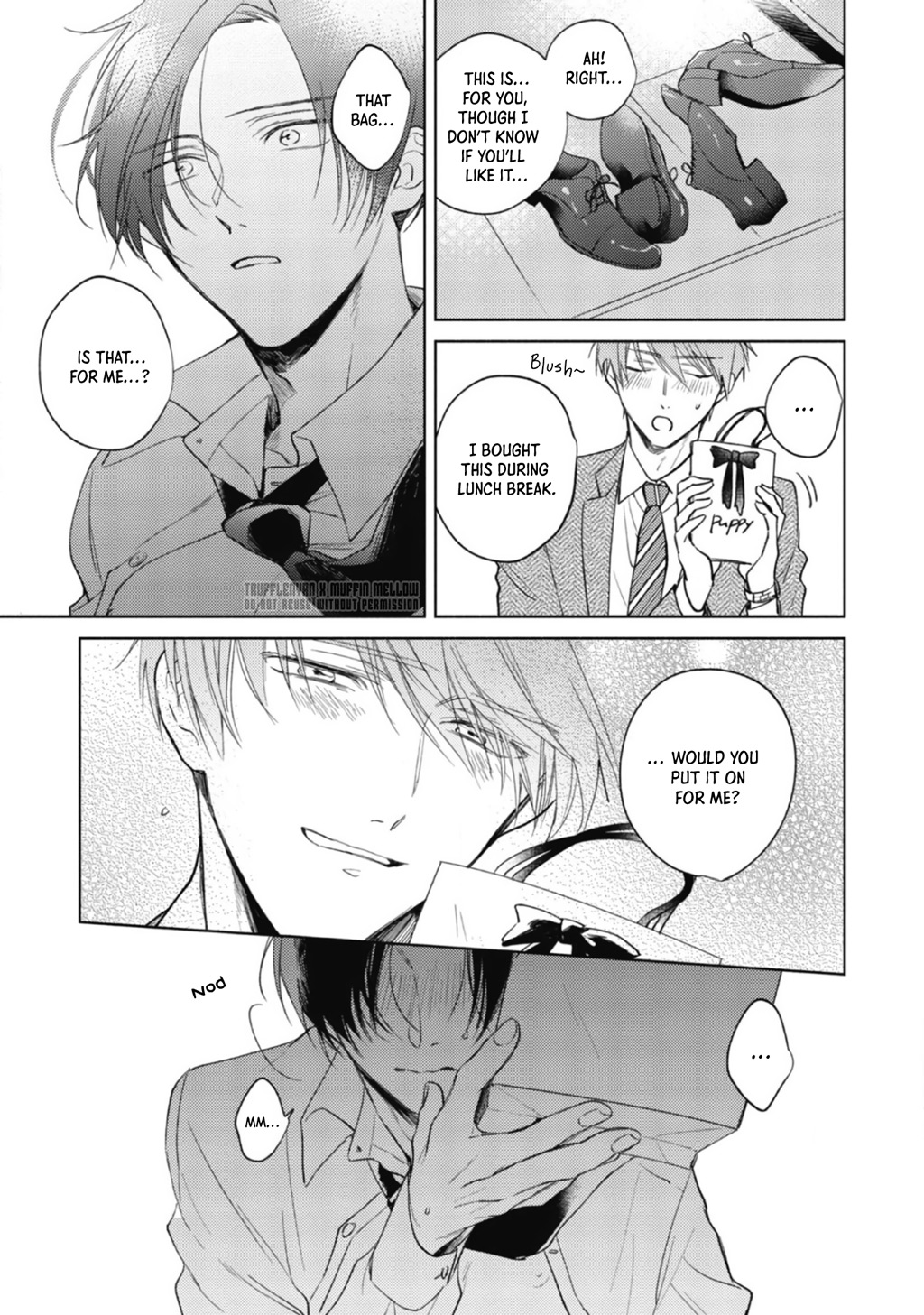 Halaman dari Oni Joushi Gokudera-san wa Abakaretai Chapter 2