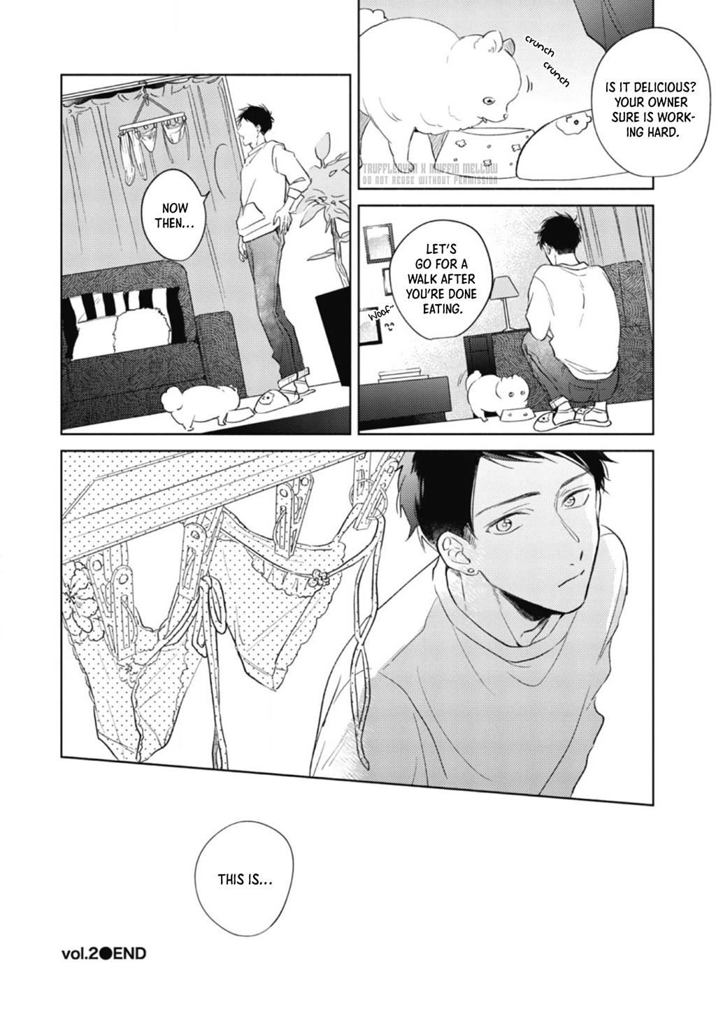 Halaman dari Oni Joushi Gokudera-san wa Abakaretai Chapter 2