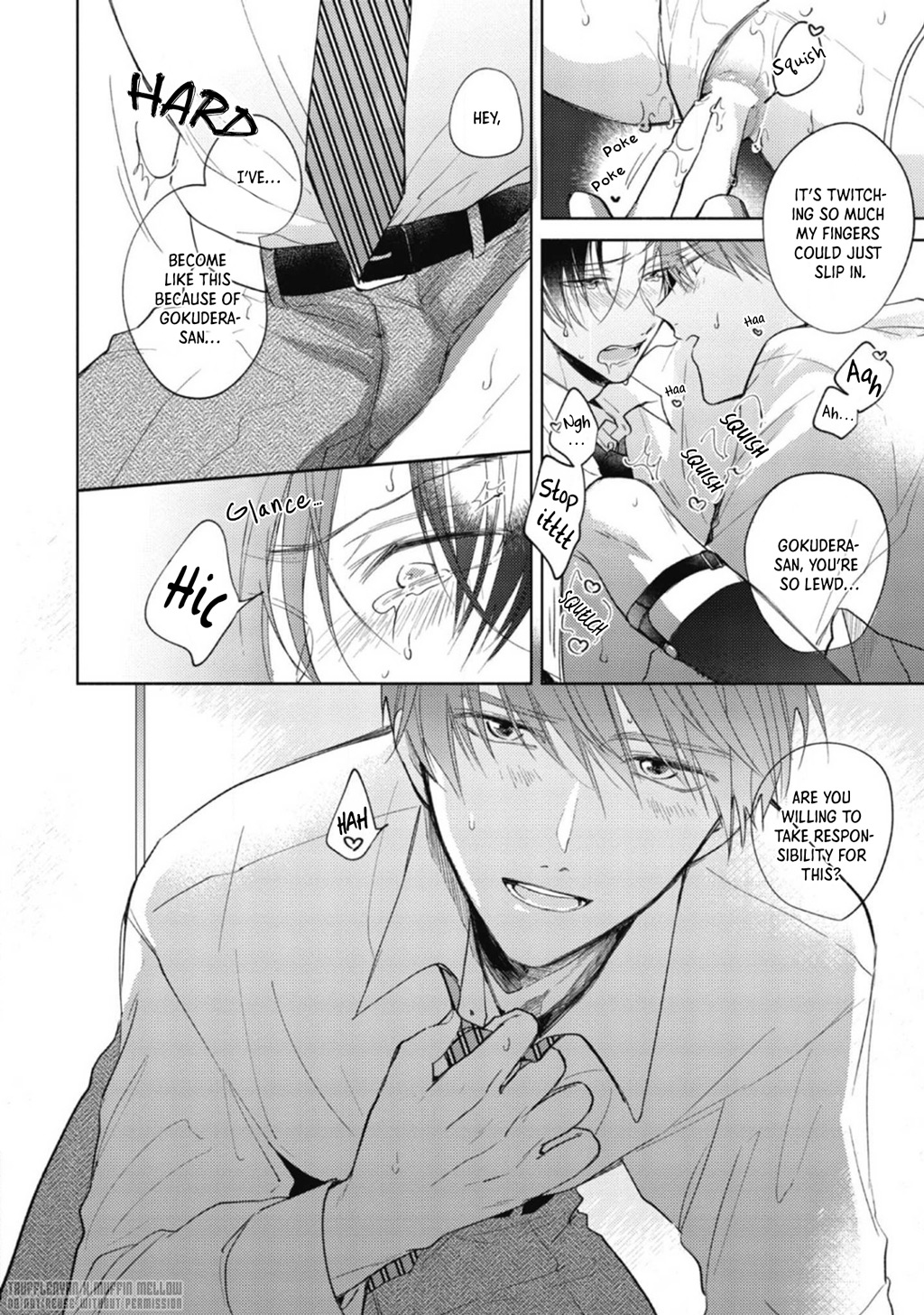 Halaman dari Oni Joushi Gokudera-san wa Abakaretai Chapter 2