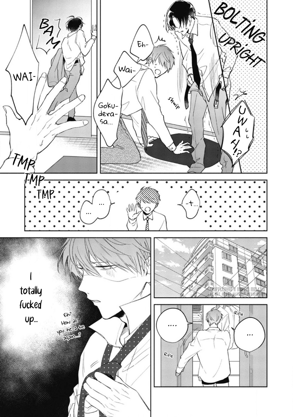 Halaman dari Oni Joushi Gokudera-san wa Abakaretai Chapter 2