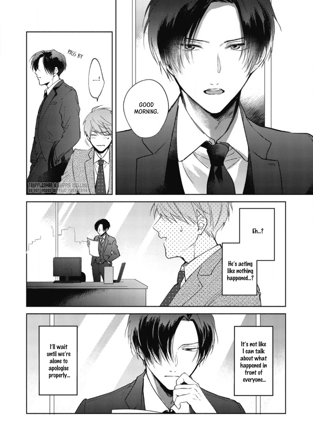 Halaman dari Oni Joushi Gokudera-san wa Abakaretai Chapter 2