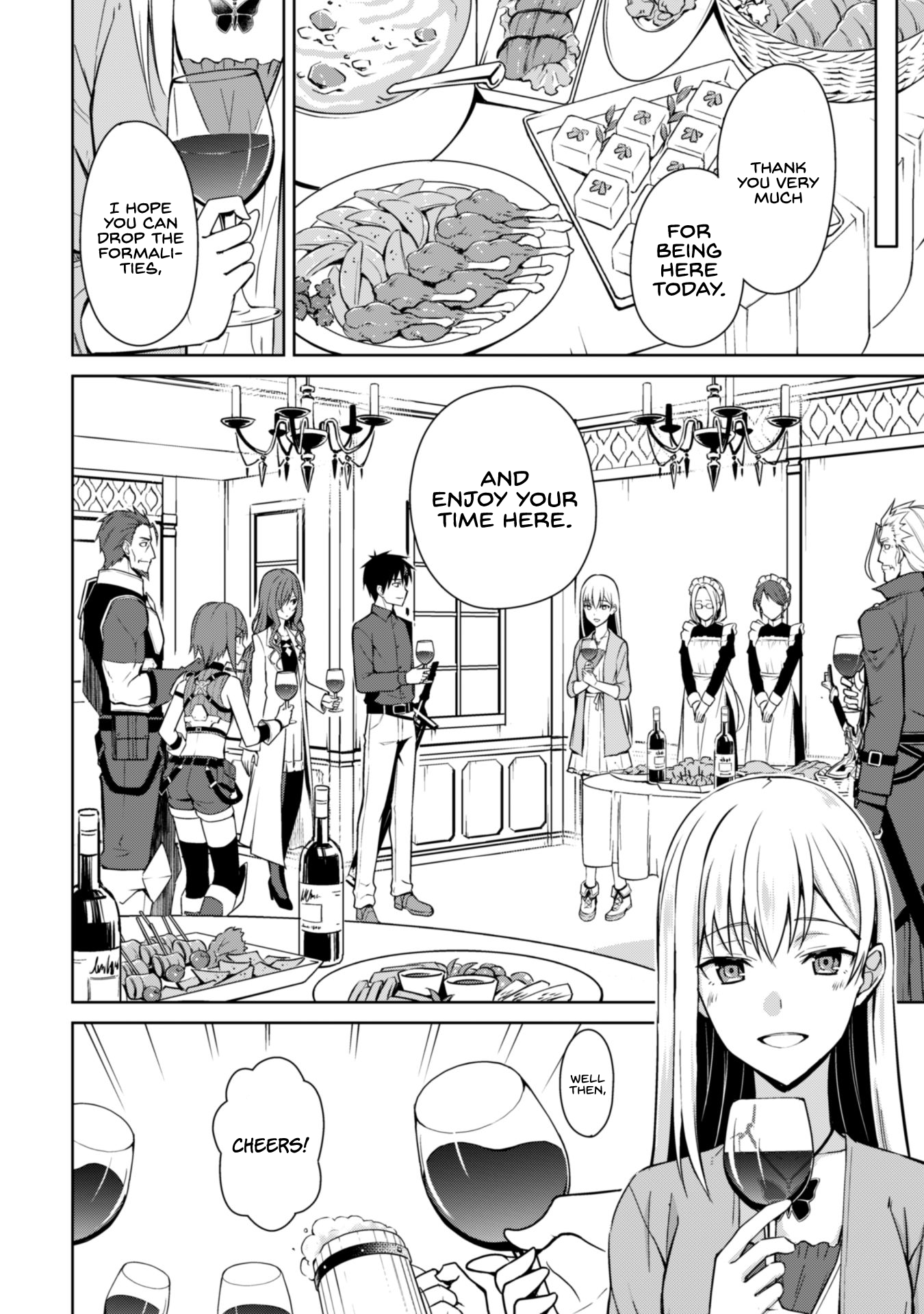 Halaman dari Boushoku no Berserk ~Ore dake Level to Iu Gainen wo Toppa suru~ Chapter 39