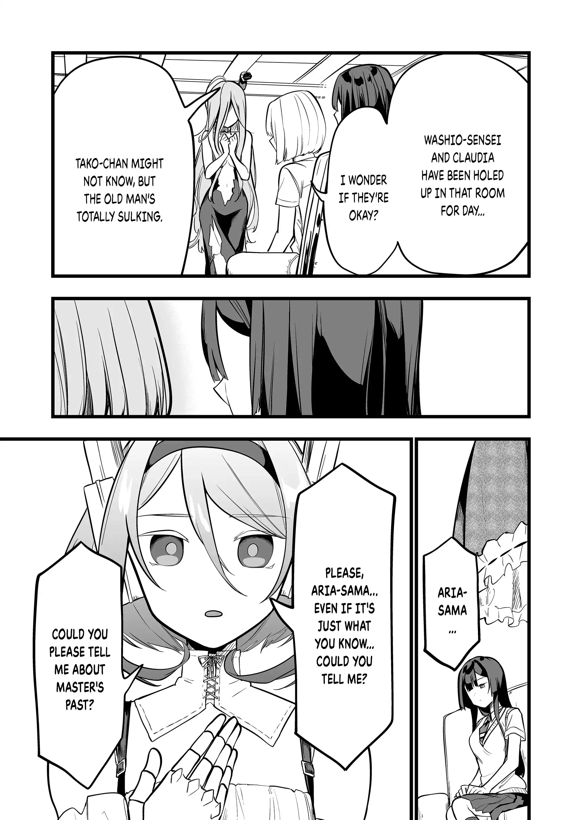 Halaman dari "Ano Toki Tasukete Itadaita Monster Musume desu." Isekai Ossan Kyoushi Totsuzen no Moteki ni Konwaku suru Chapter 30